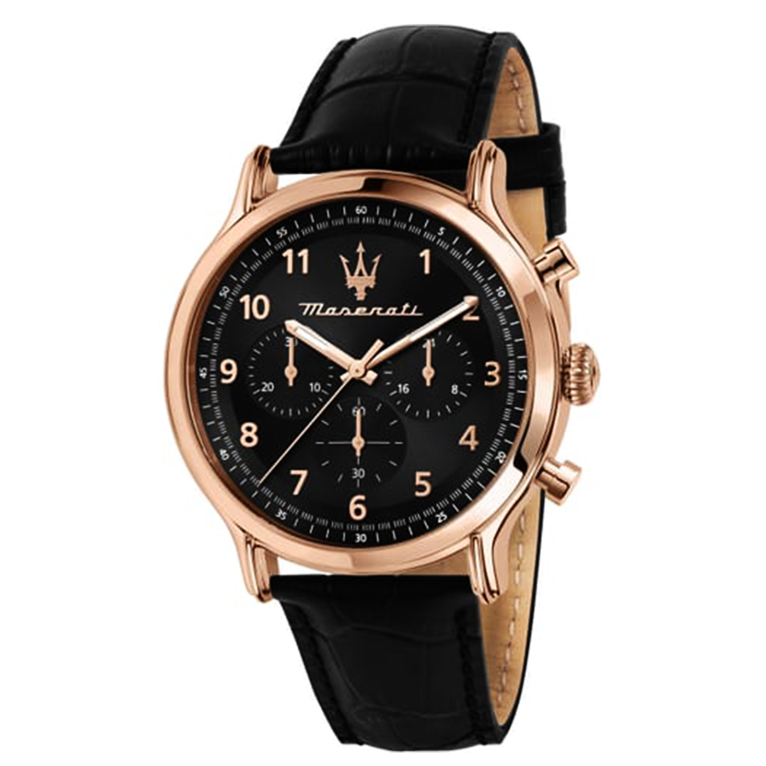 EPOCA 42MM CHR BLACK DIAL