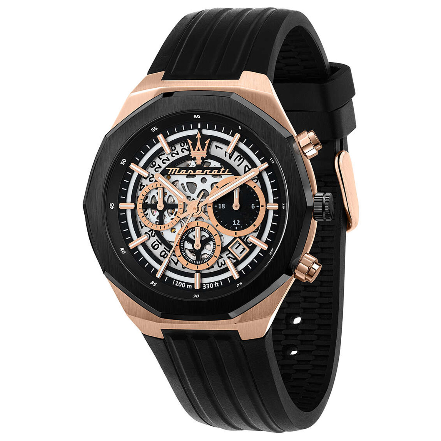 STILE 45MM CHR BLK / SILVER