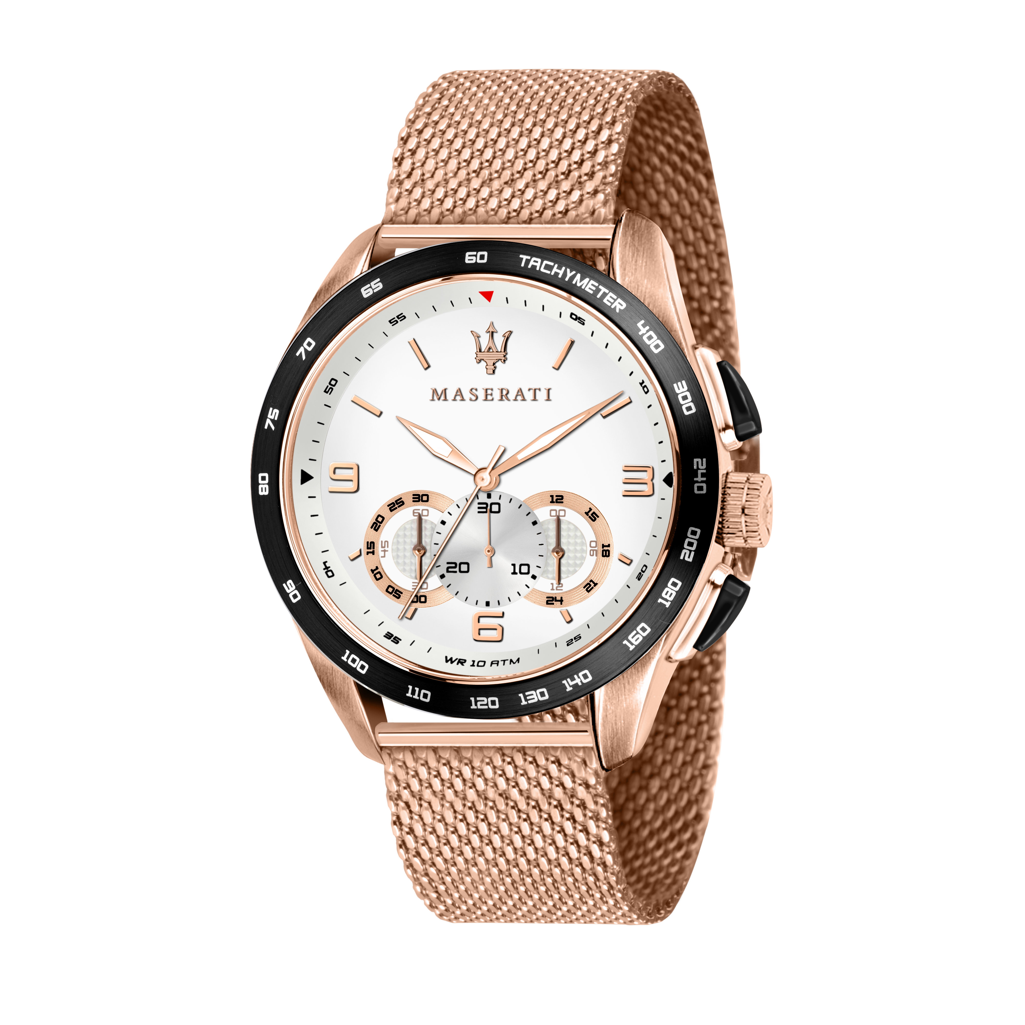 Traguardo 45mm Chrono White Dial
