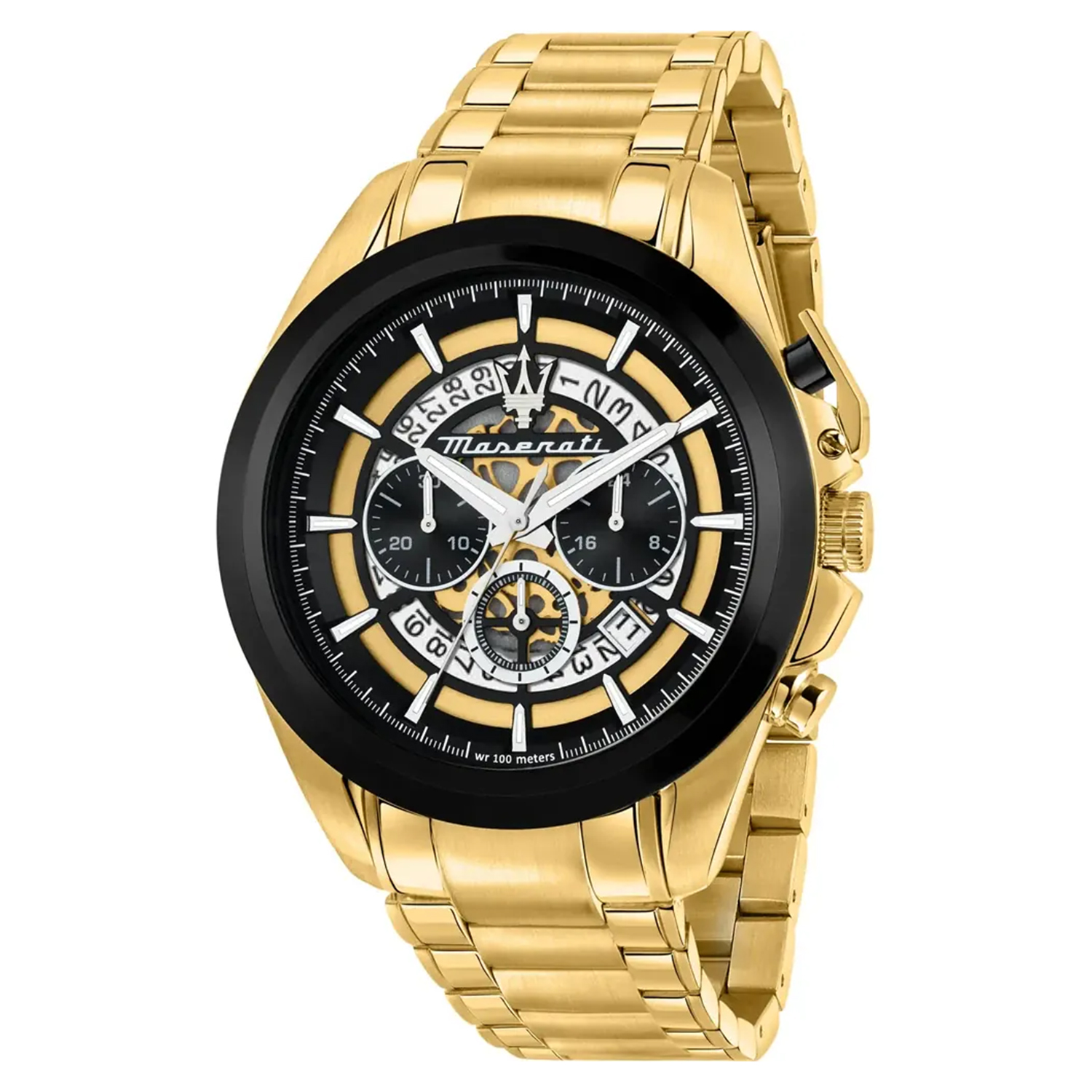 TRAGUARDO 45MM CHR BLACK