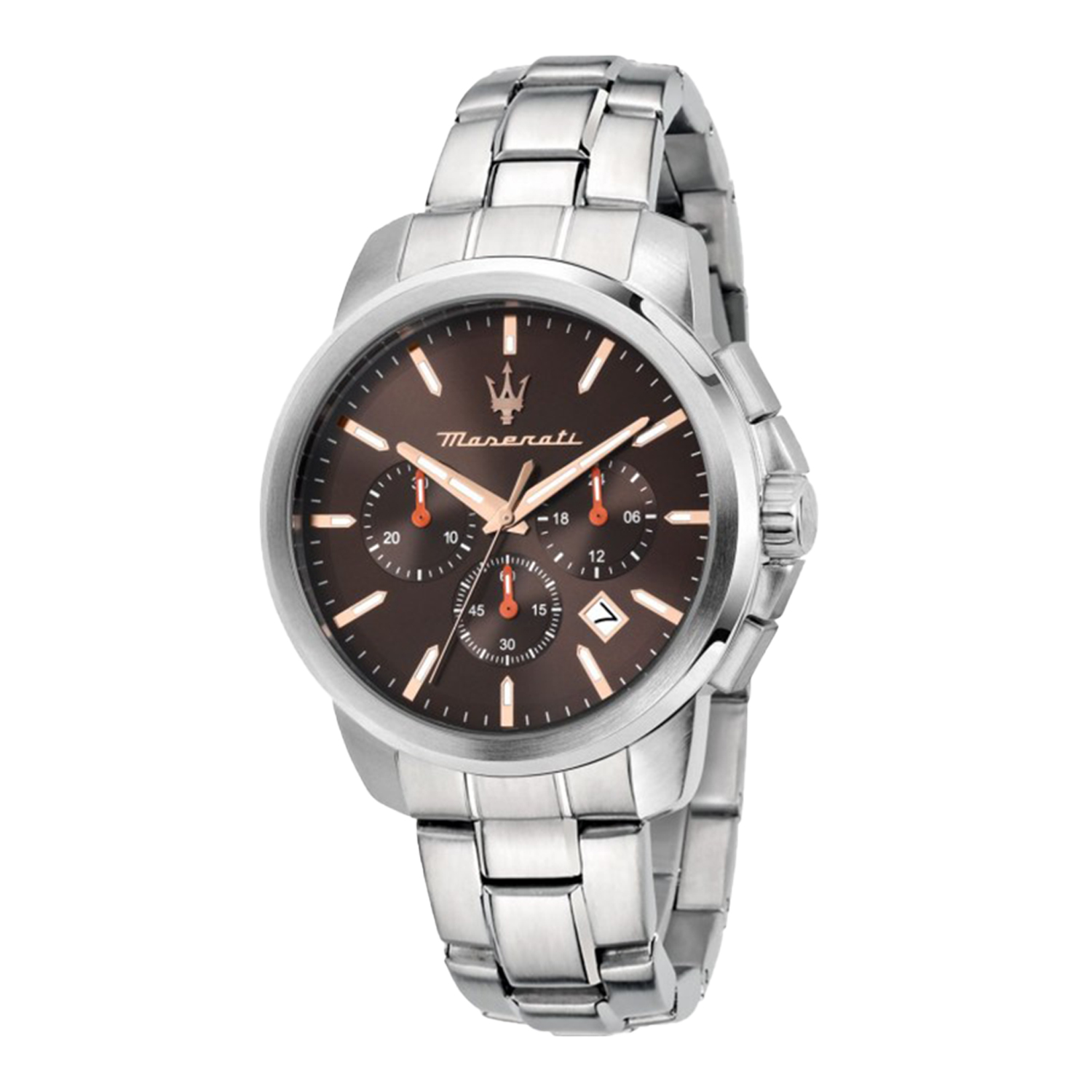 SUCCESSO 42MM CHR BROWN DIAL