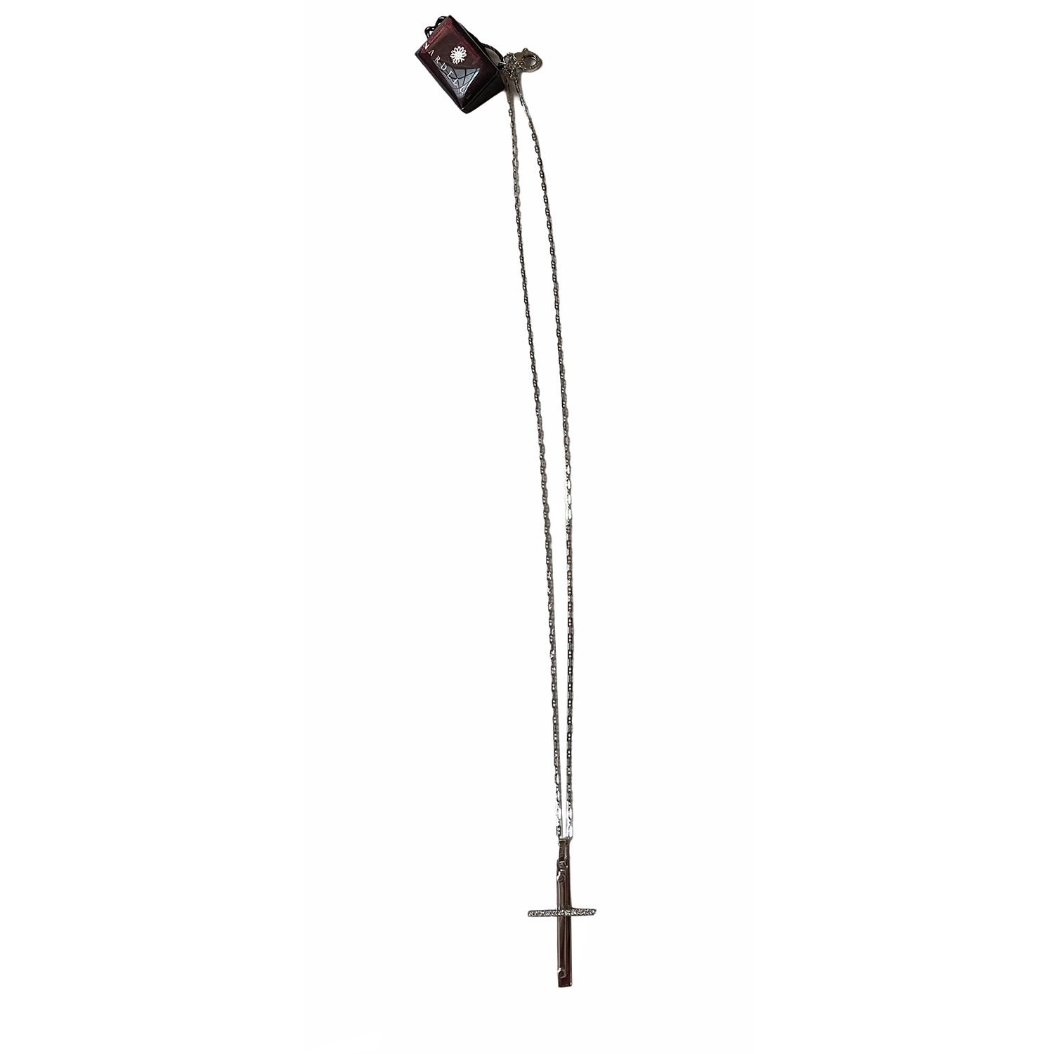 COLLANA CROCE UOMO GR 5,90 BR. CT 0,06