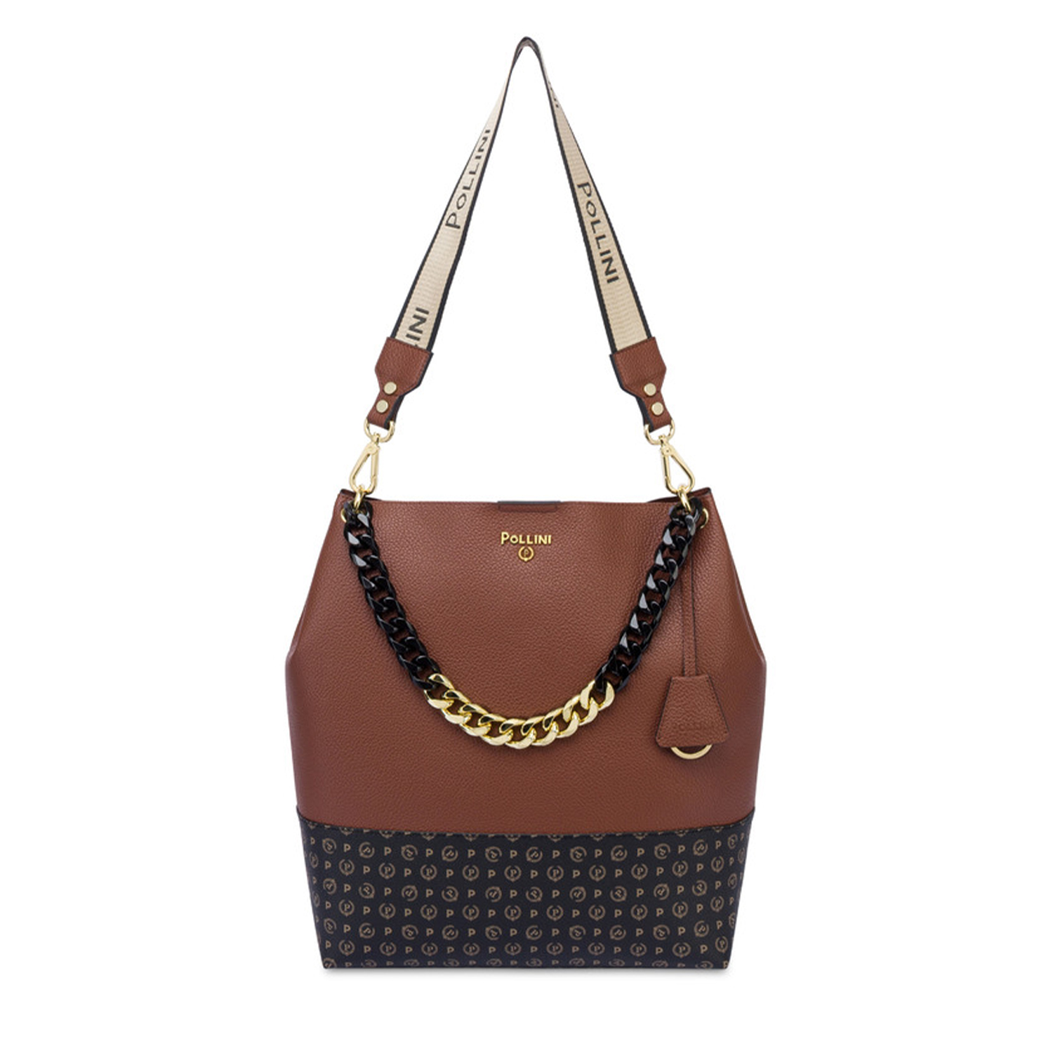BORSA GR DOUBLE PU MARR+HER PVC NERO