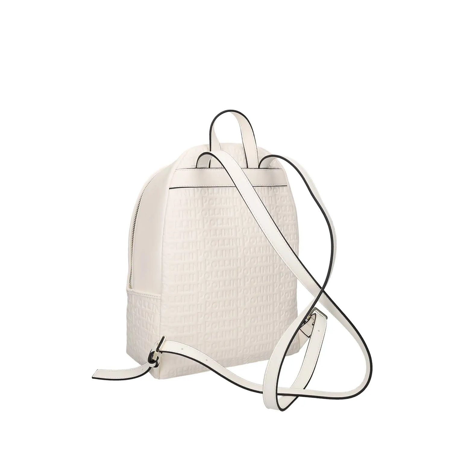 ZAINO PLAIN PU EMBOSSED AVORIO