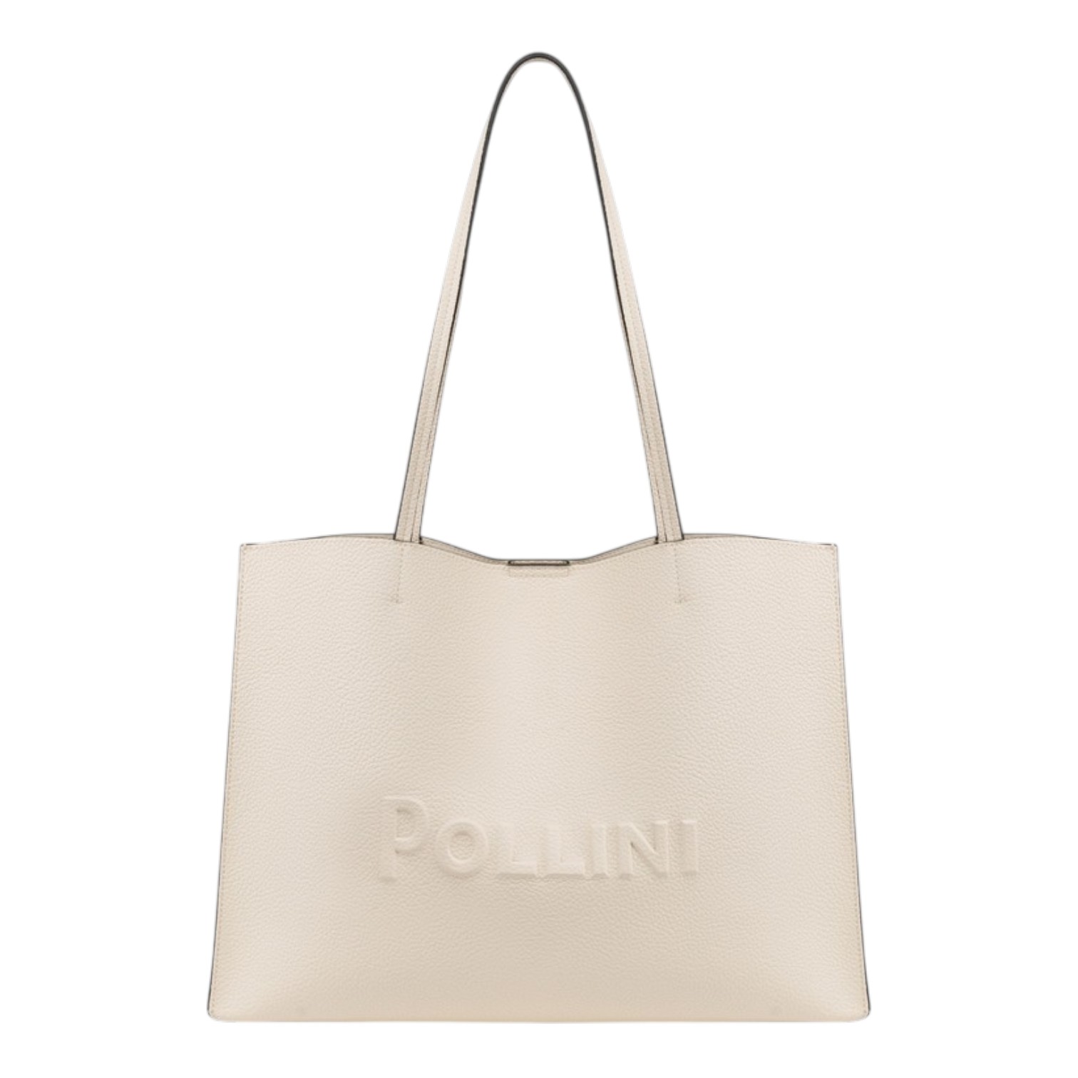 BORSA GR  DOUBLE PU - HER PVC AVORIO