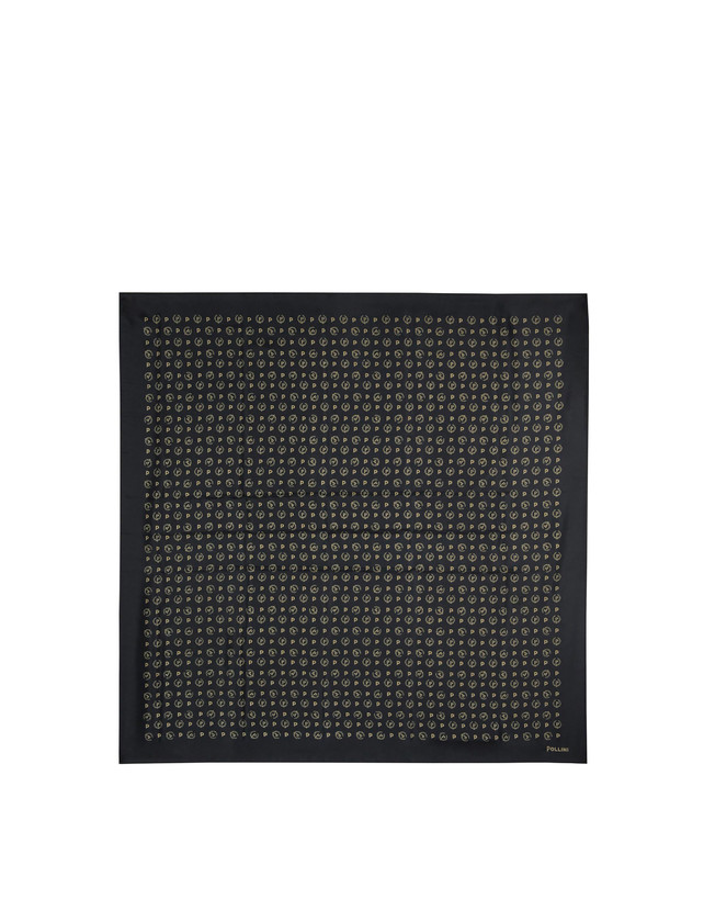 FOULARD 68X68 PL NERO CORN NERO