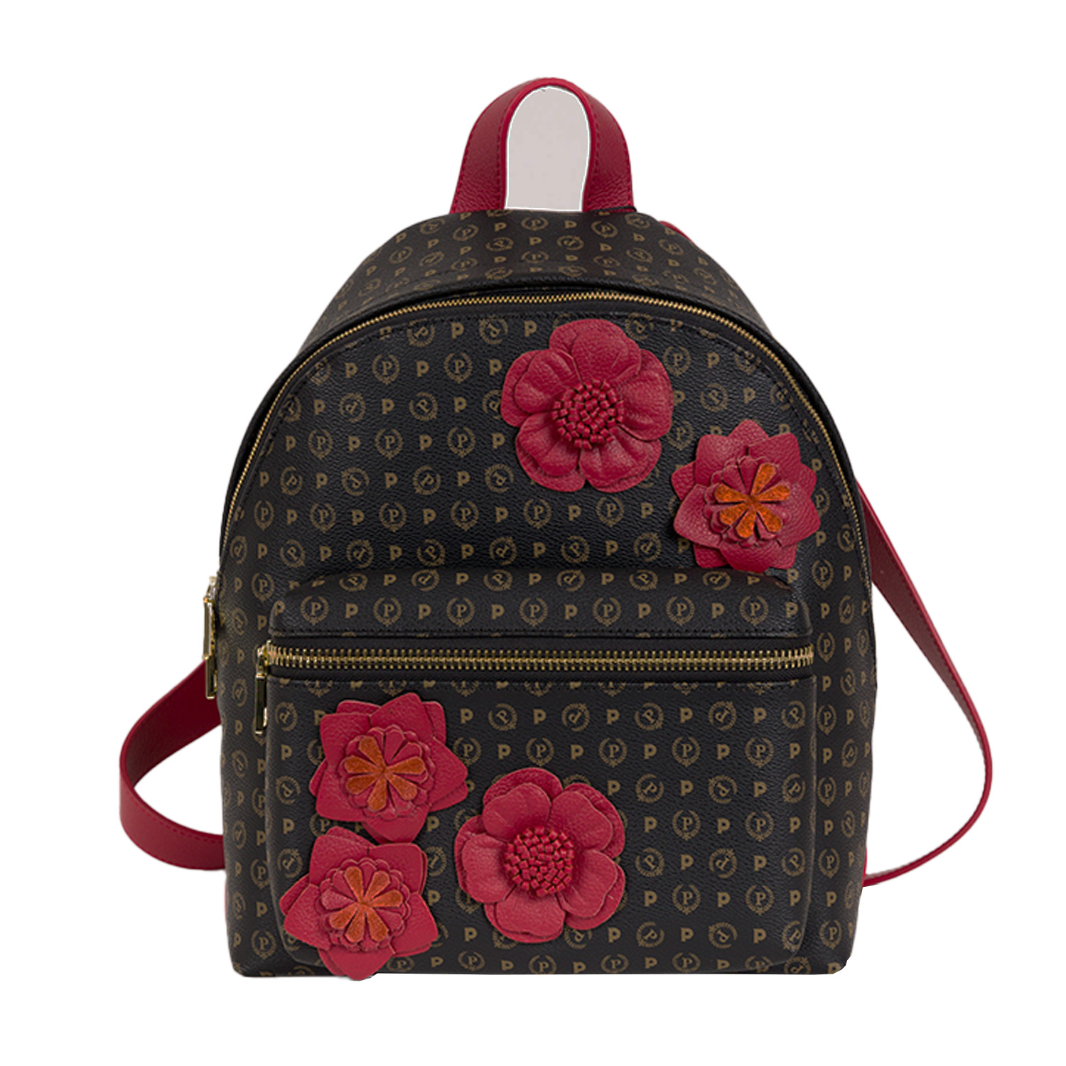 ZAINO HERITAGE PVC NERO/VIT LACCA