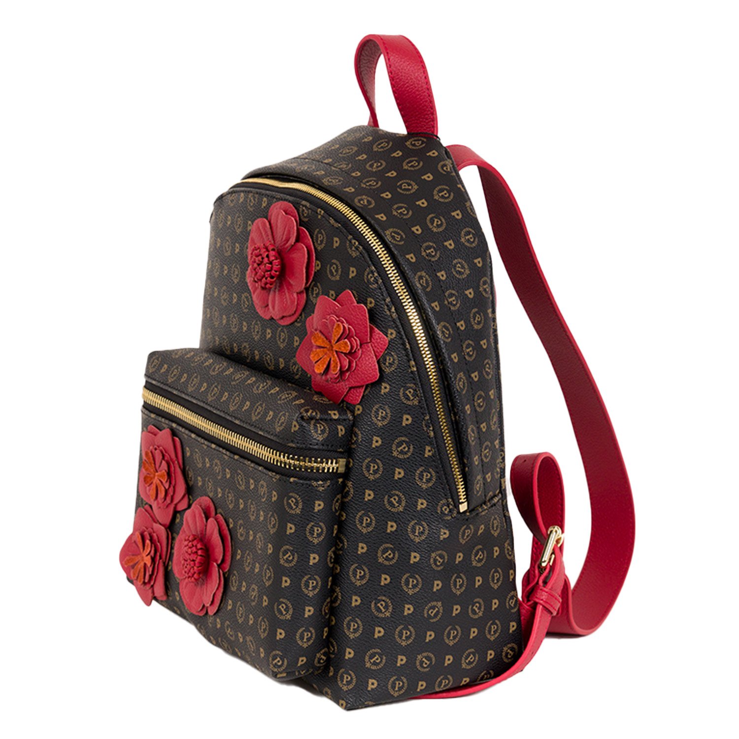 ZAINO HERITAGE PVC NERO/VIT LACCA
