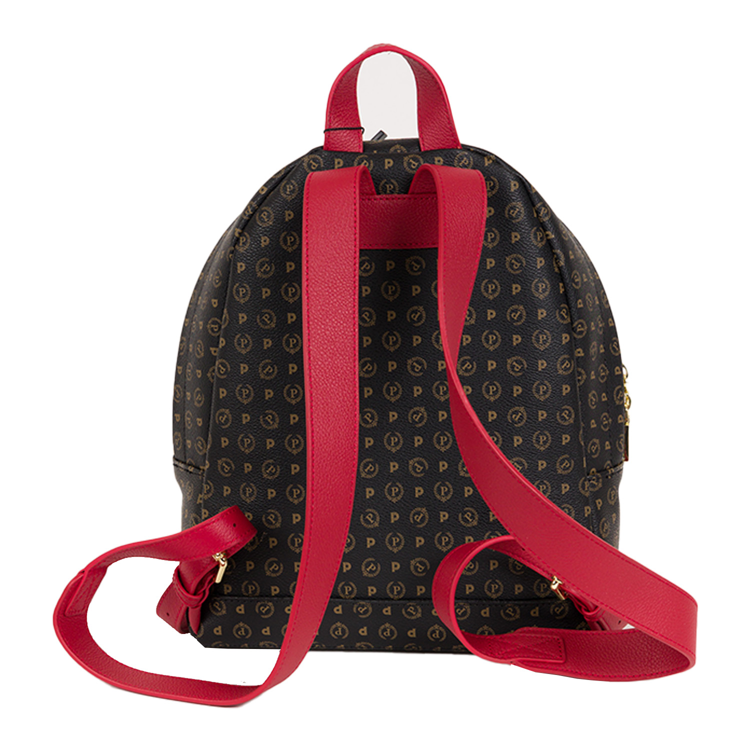ZAINO HERITAGE PVC NERO/VIT LACCA