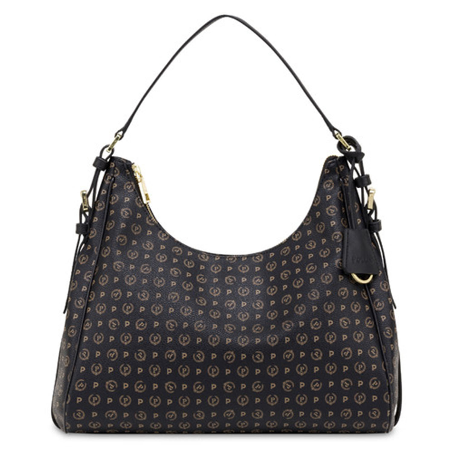BORSA HERITAGE PVC NERO + VIT  NERO