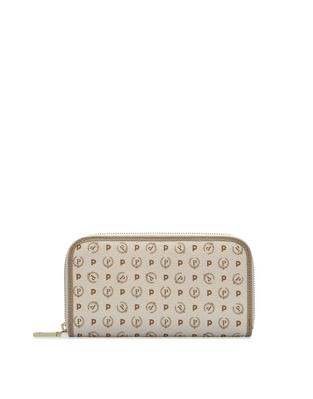 HERITAGE PORTAFOGLI PVC AVORIO VIT GHIACCIO