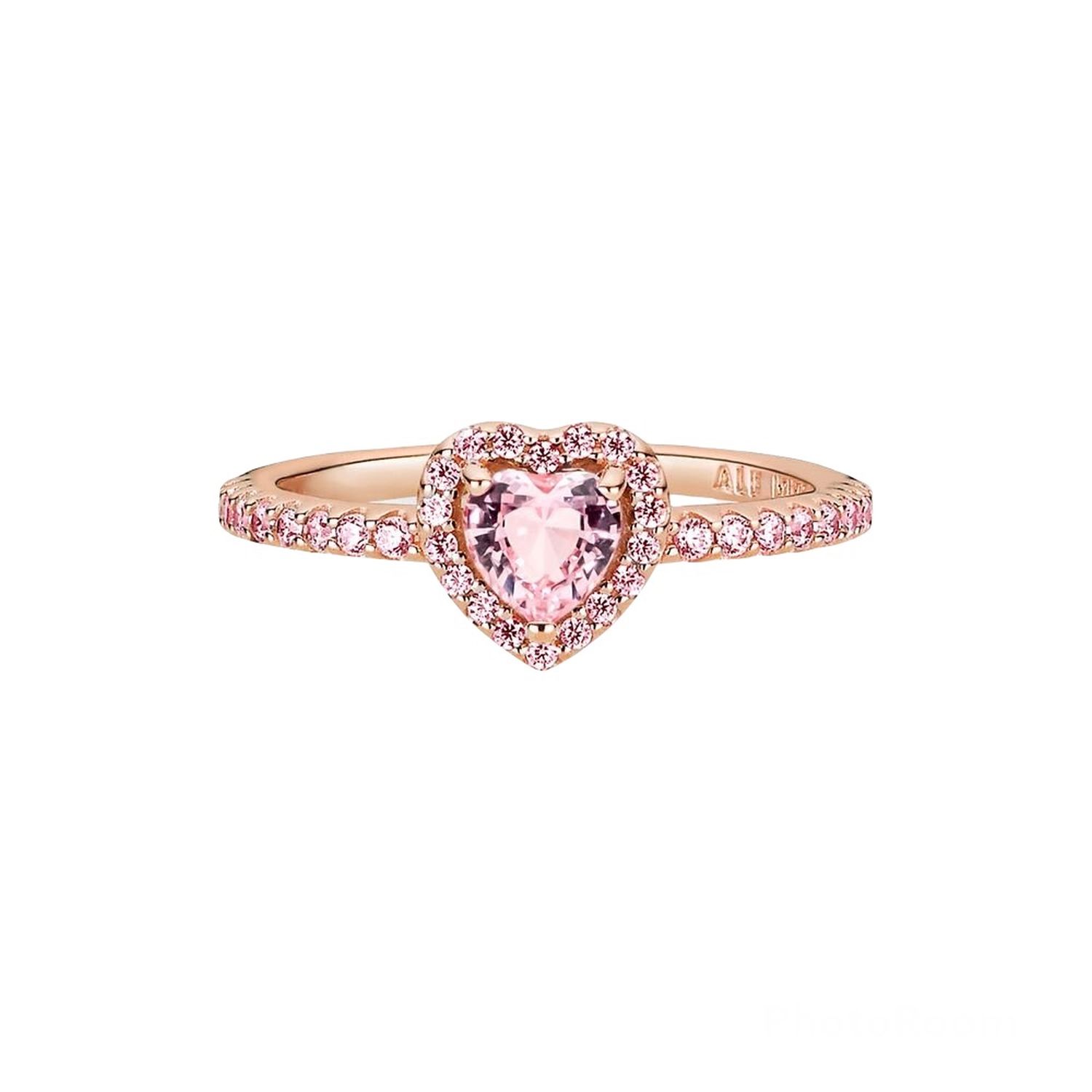 Anello Cuore Rosa