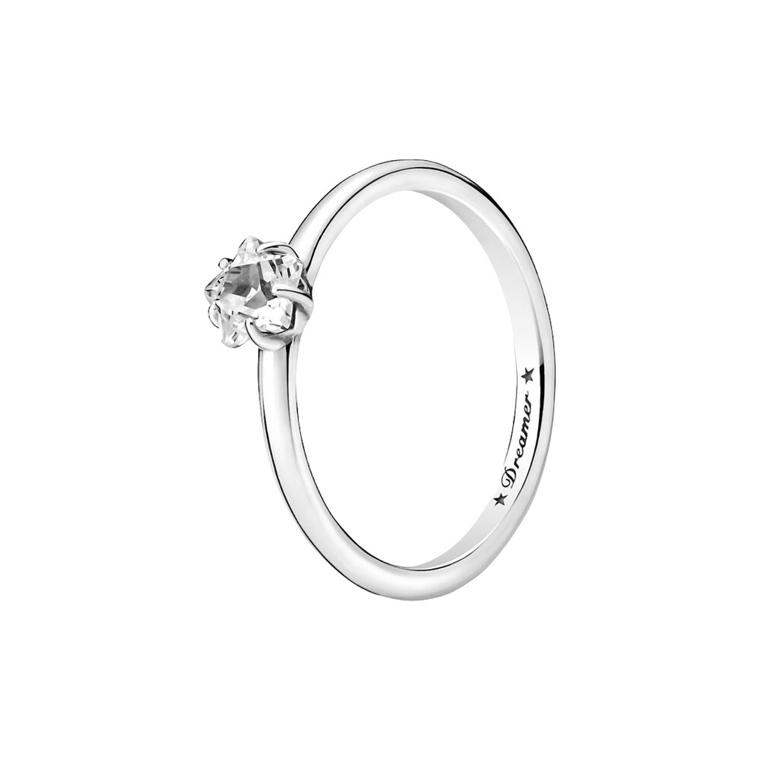 Anello Solitario Stella Celeste