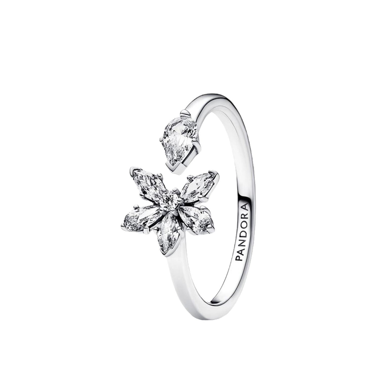 ANELLO APERTO HERBARIUM FIORE LUMINOSO