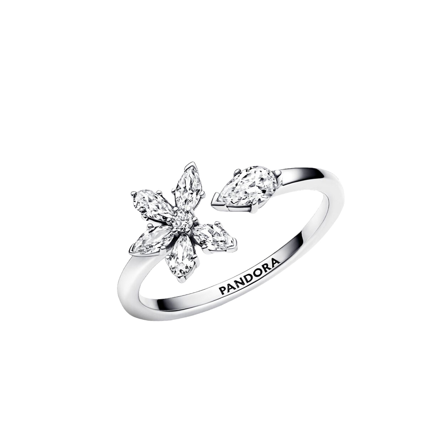 ANELLO APERTO HERBARIUM FIORE LUMINOSO