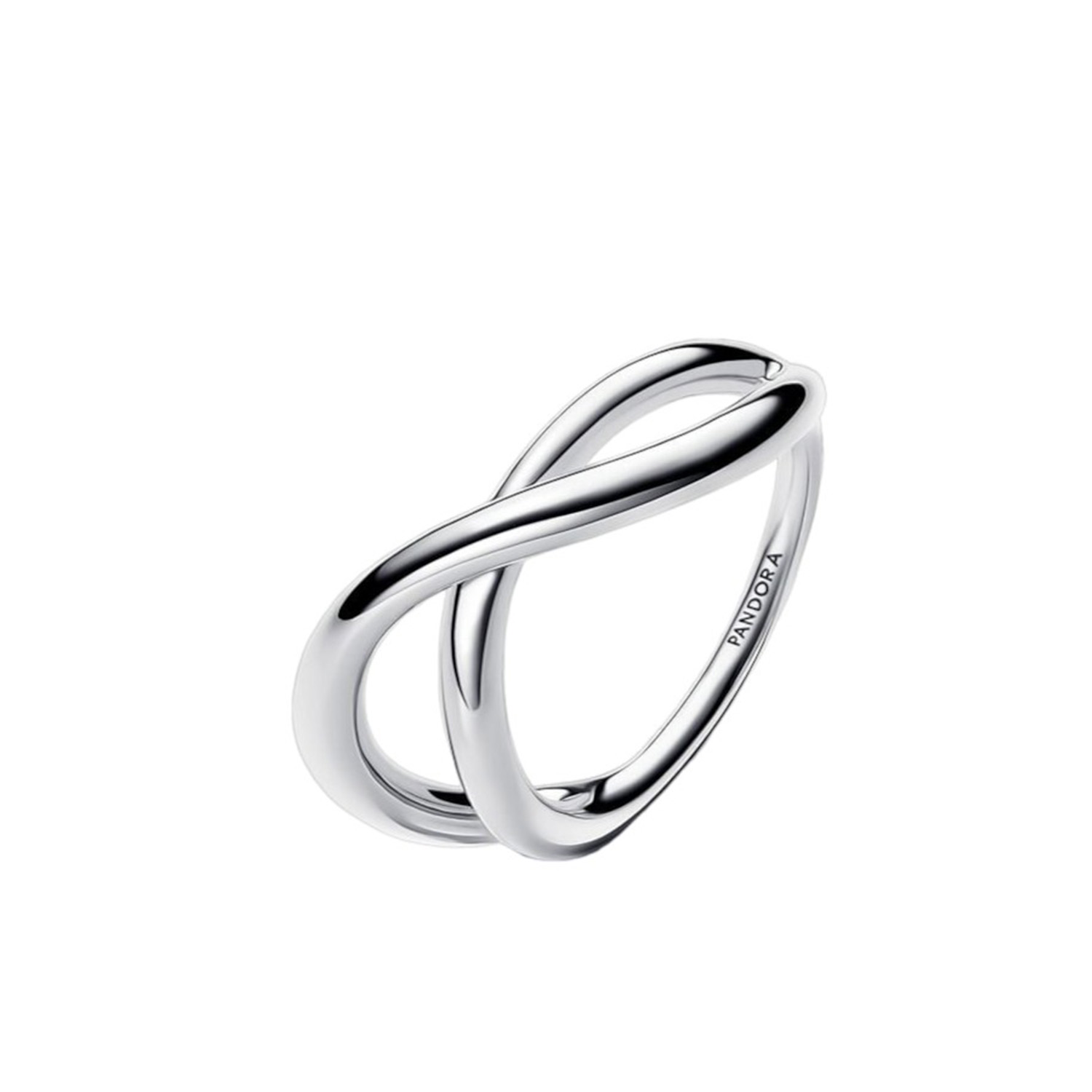 ANELLO INFINITO LINEA SINUOSA
