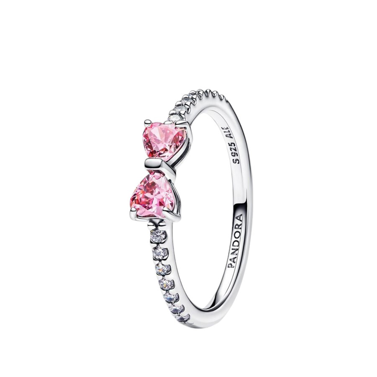 ANELLO FIOCCO LUMINOSO ROSA