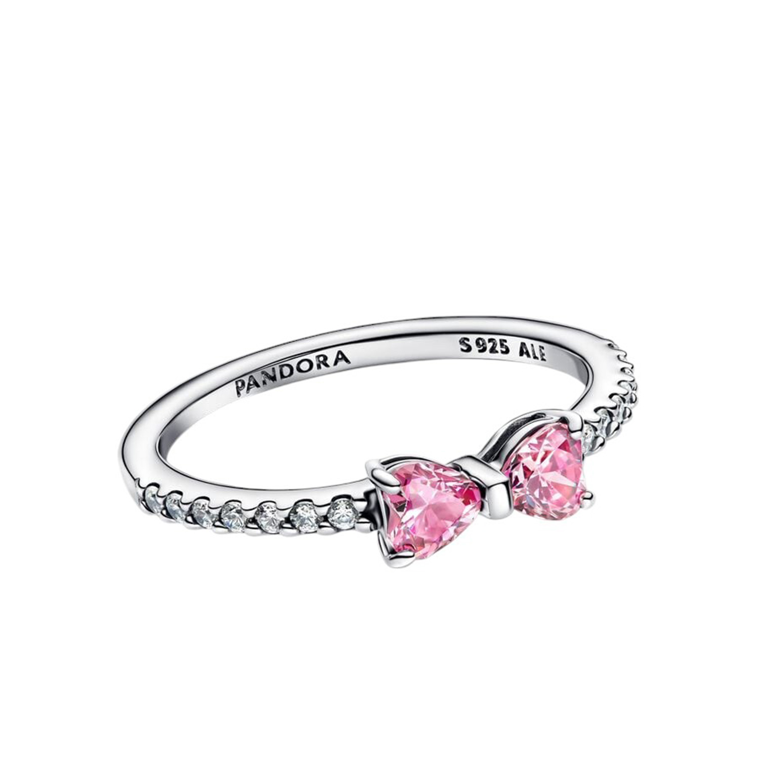 ANELLO FIOCCO LUMINOSO ROSA
