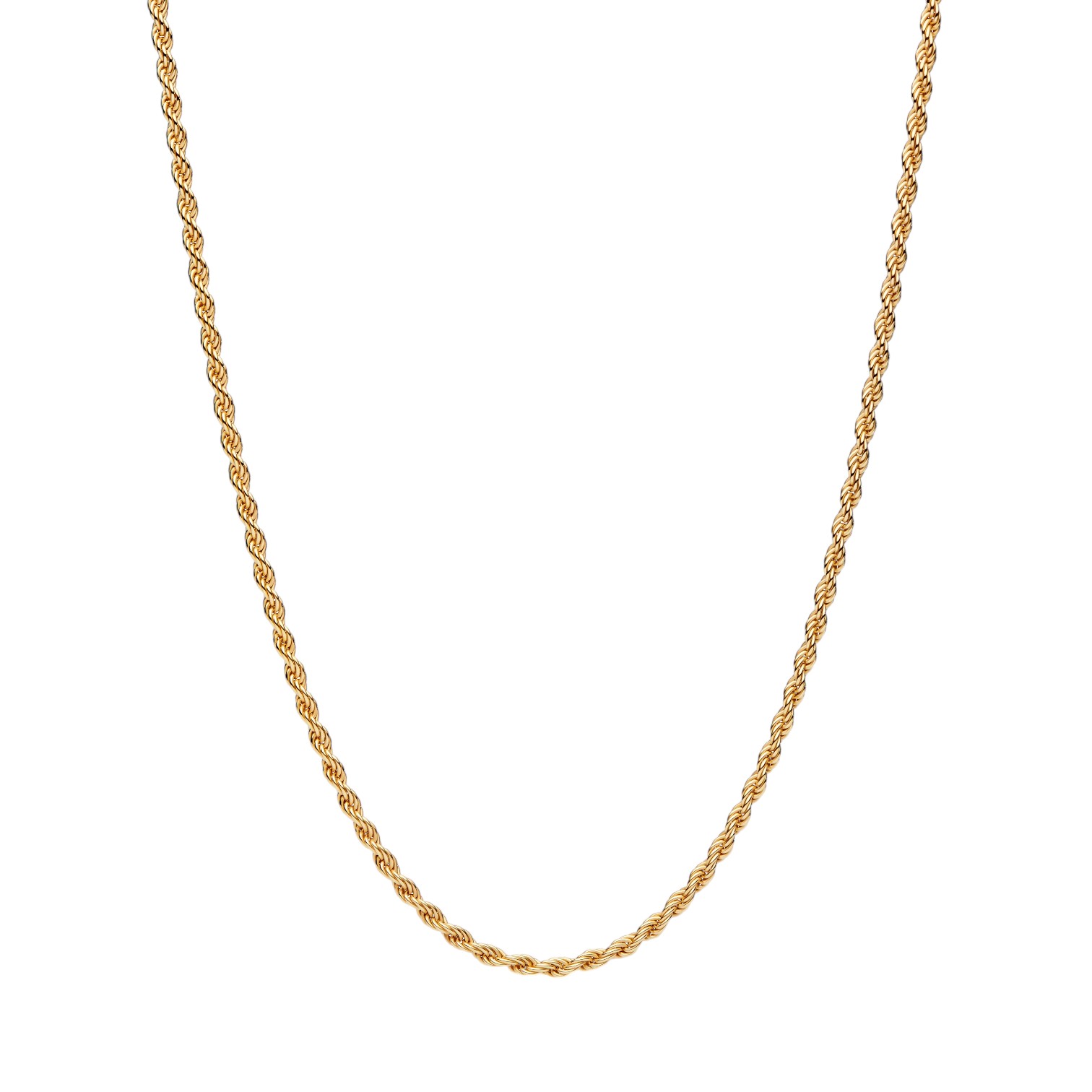 COLLANA CATENINA CORDA INTRECCIATA