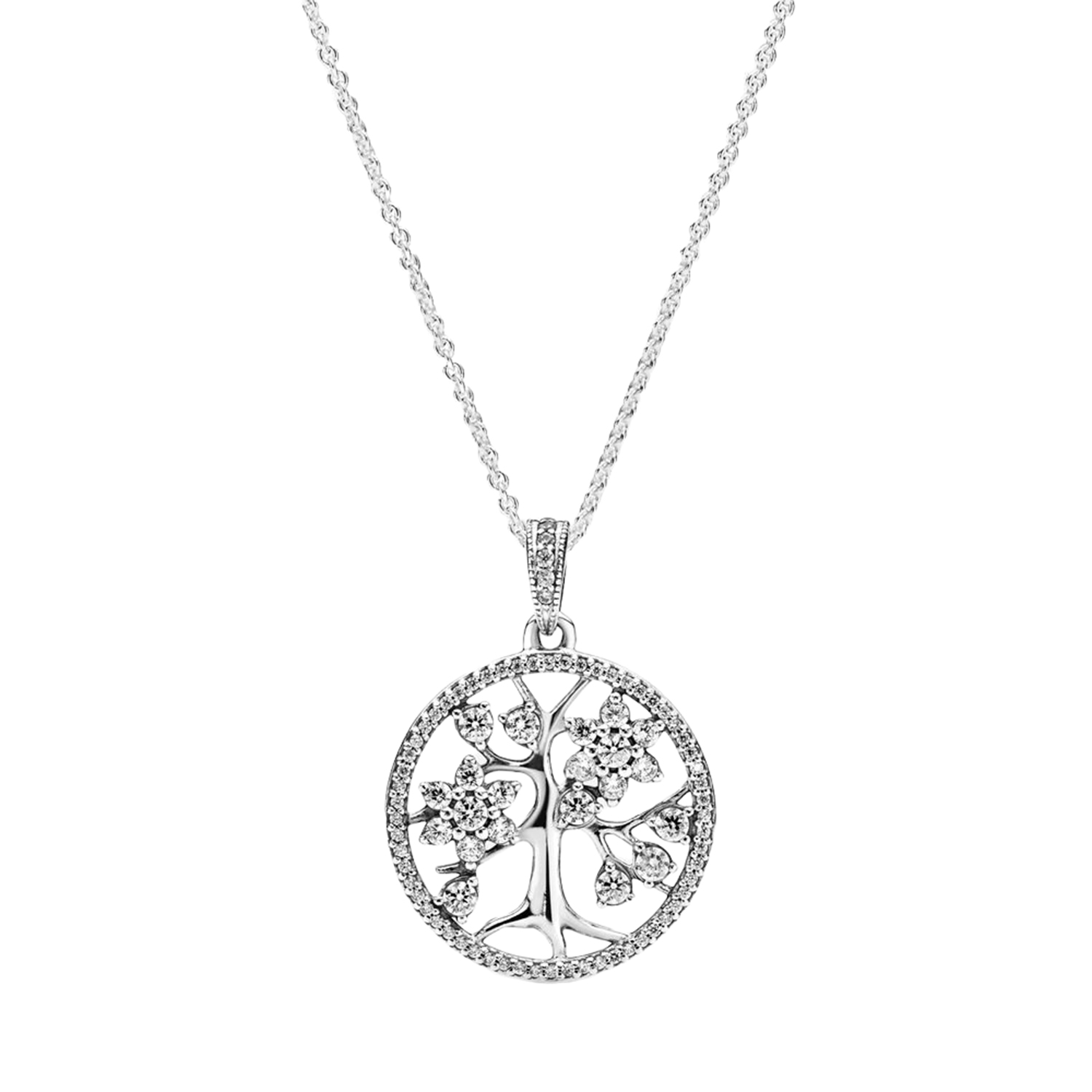 COLLANA ALBERO DELLA FAMIGLIA PAVÈ