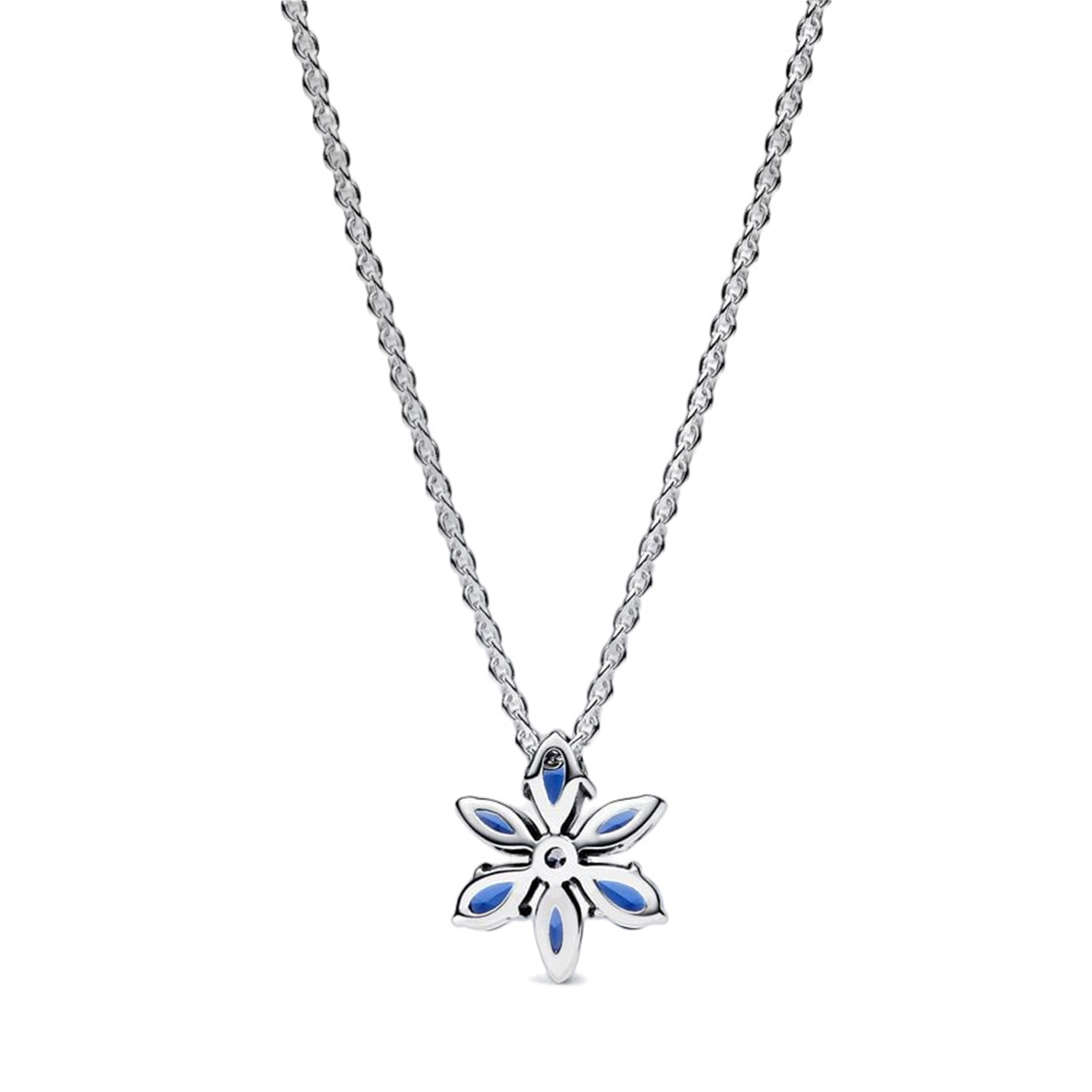 COLLANA PENDENTE HERBARIUM FIORE BLU