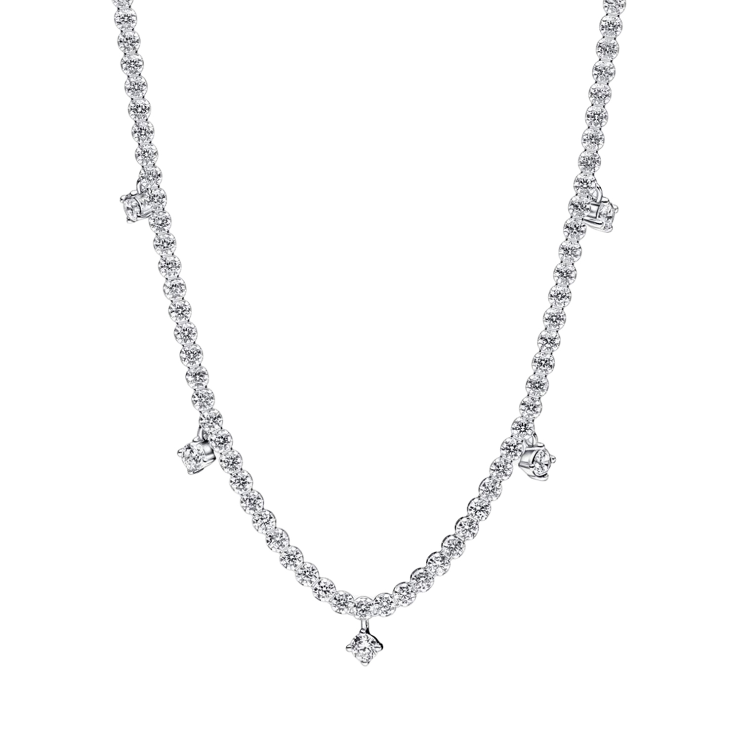 COLLANA CON GOCCE LUMINOSE