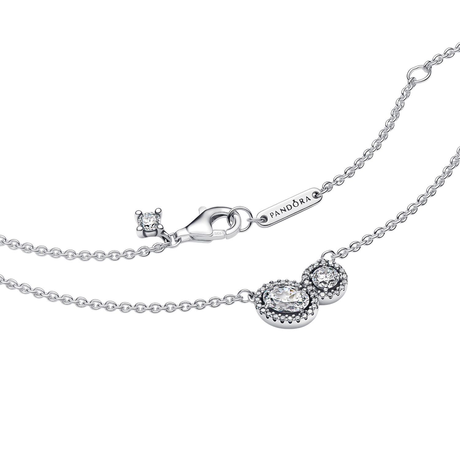 COLLANA DOPPIA PIETRA LUMINOSA