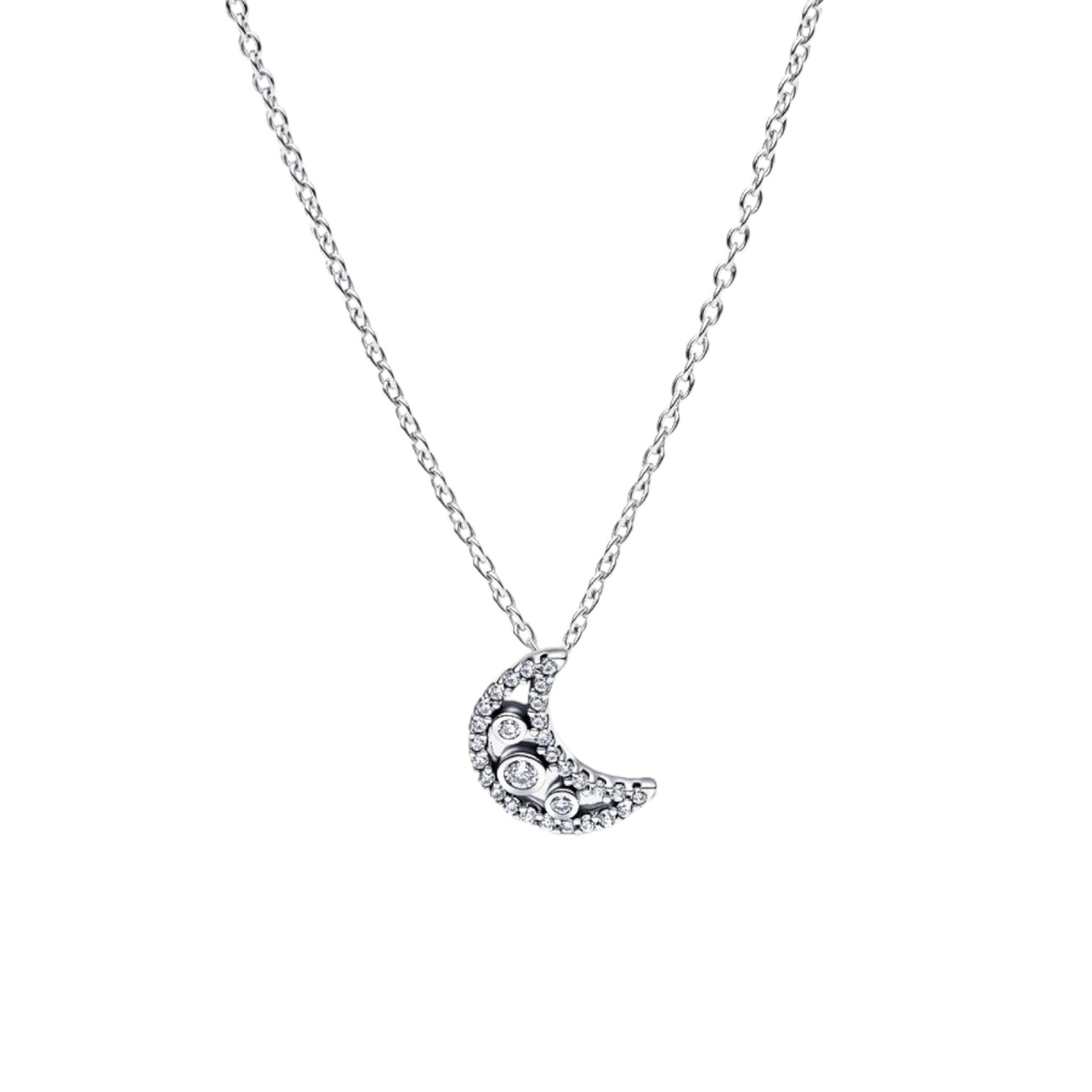 COLLANA LUNA CRESCENTE LUMINOSA