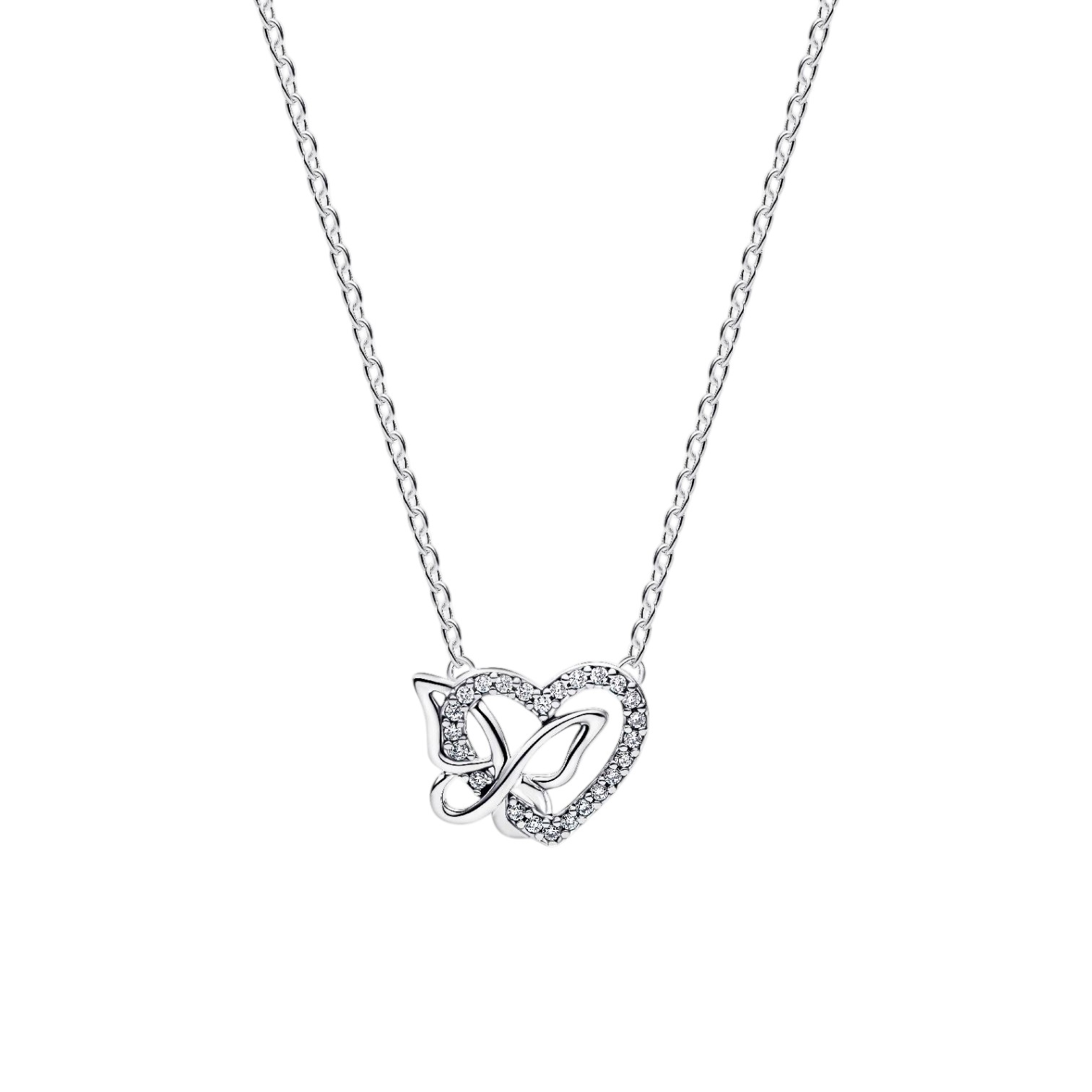 Collana Cuore e Farfalla