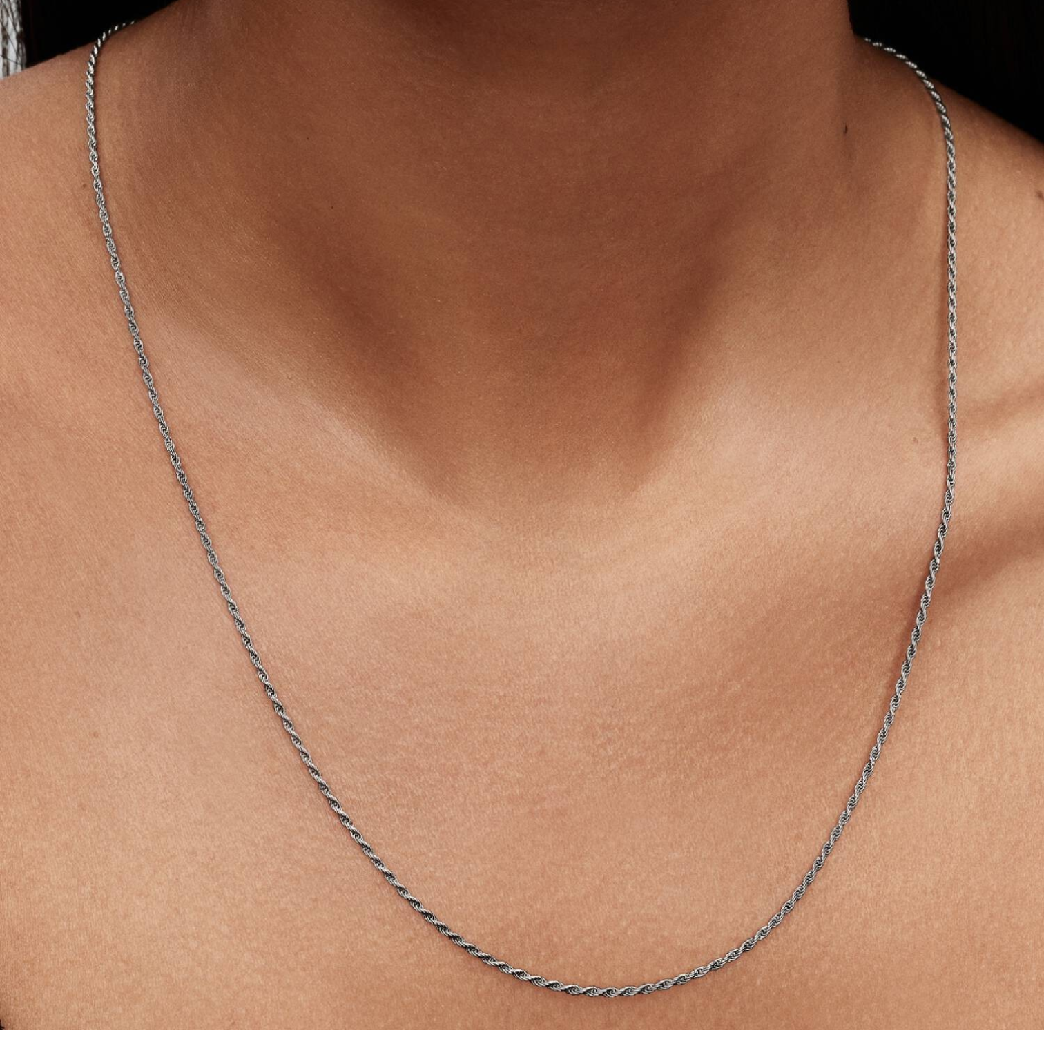 COLLANA PANDORA CORDA INTRECCIATA
