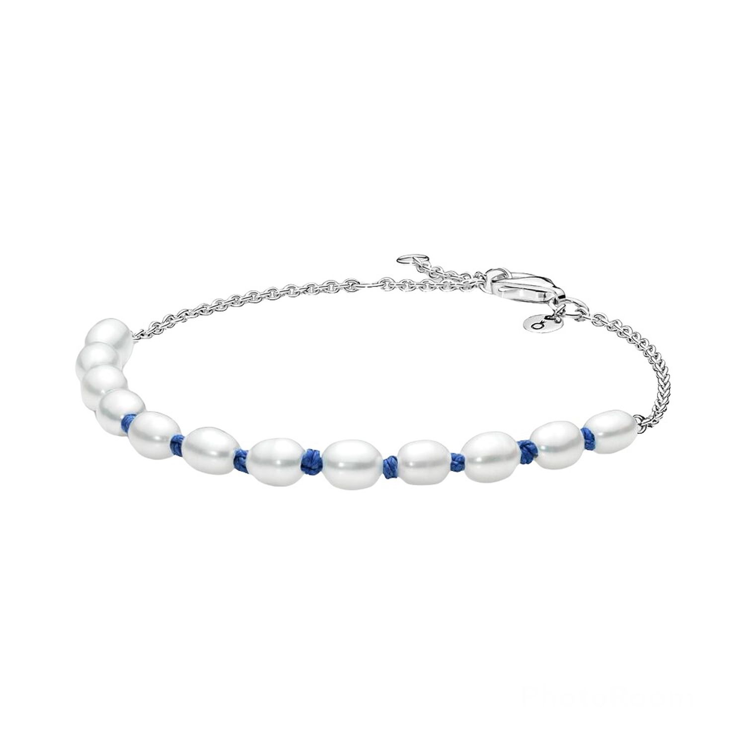 BRACCIALE CON PERLE COLTIVATE D'ACQUA DOLCE