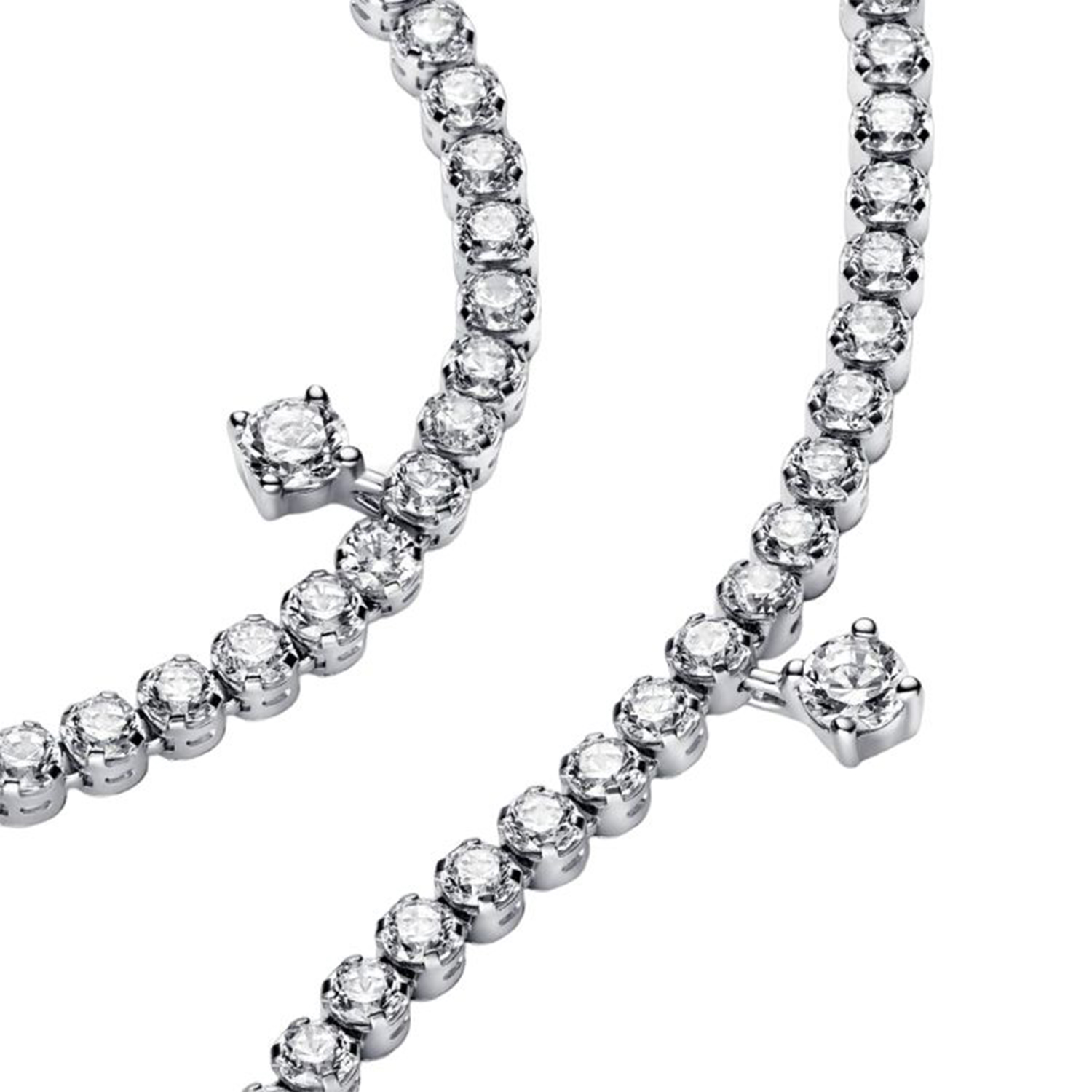 BRACCIALE TENNIS CON GOCCE LUMINOSE