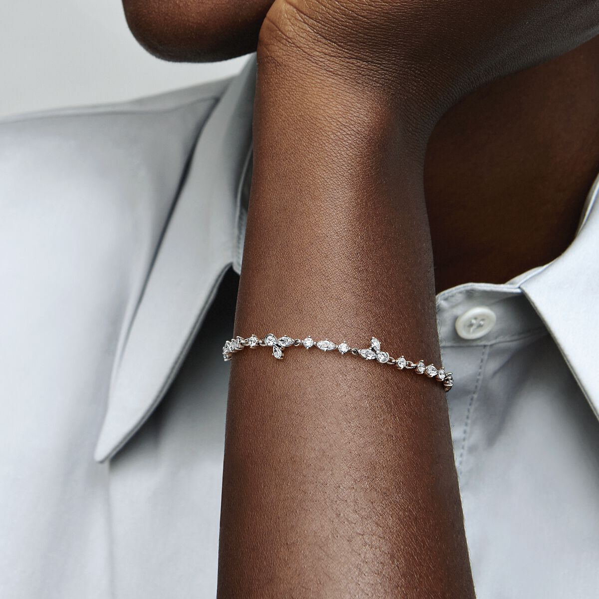 BRACCIALE HERBARIUM PIETRE E PETALI LUMINOSE