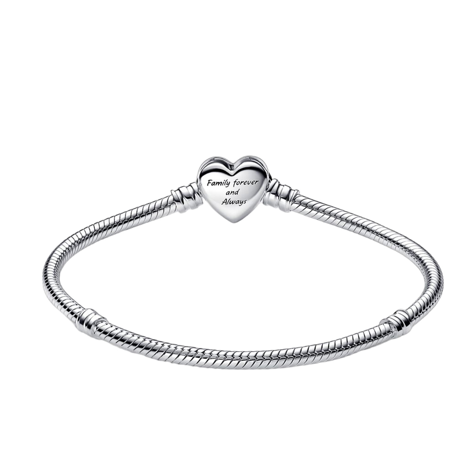 BRACCIALE CON CHISURA CUORE INFINITO PIETRE LUMINOSE