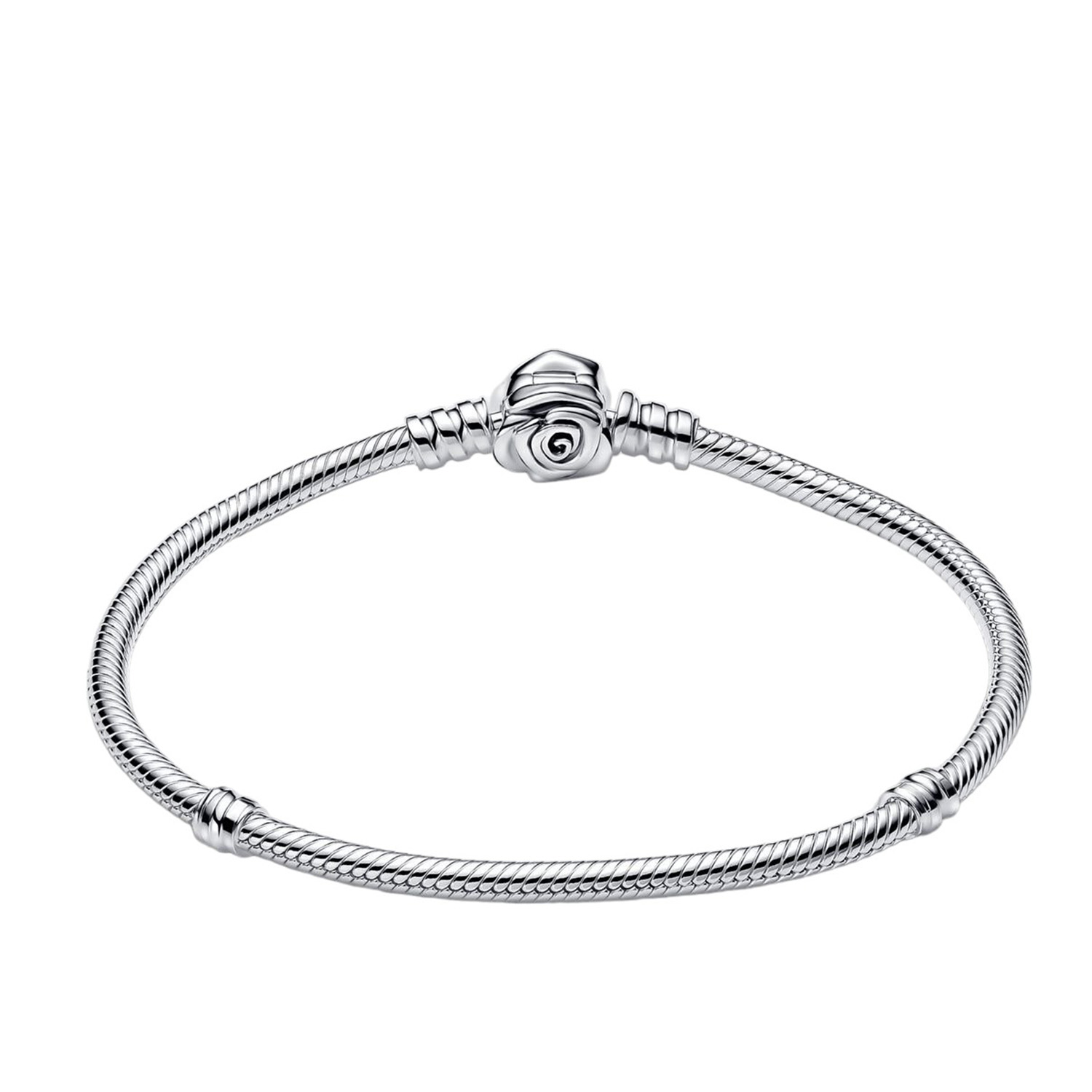 BRACCIALE CON CHIUSURA A ROSA