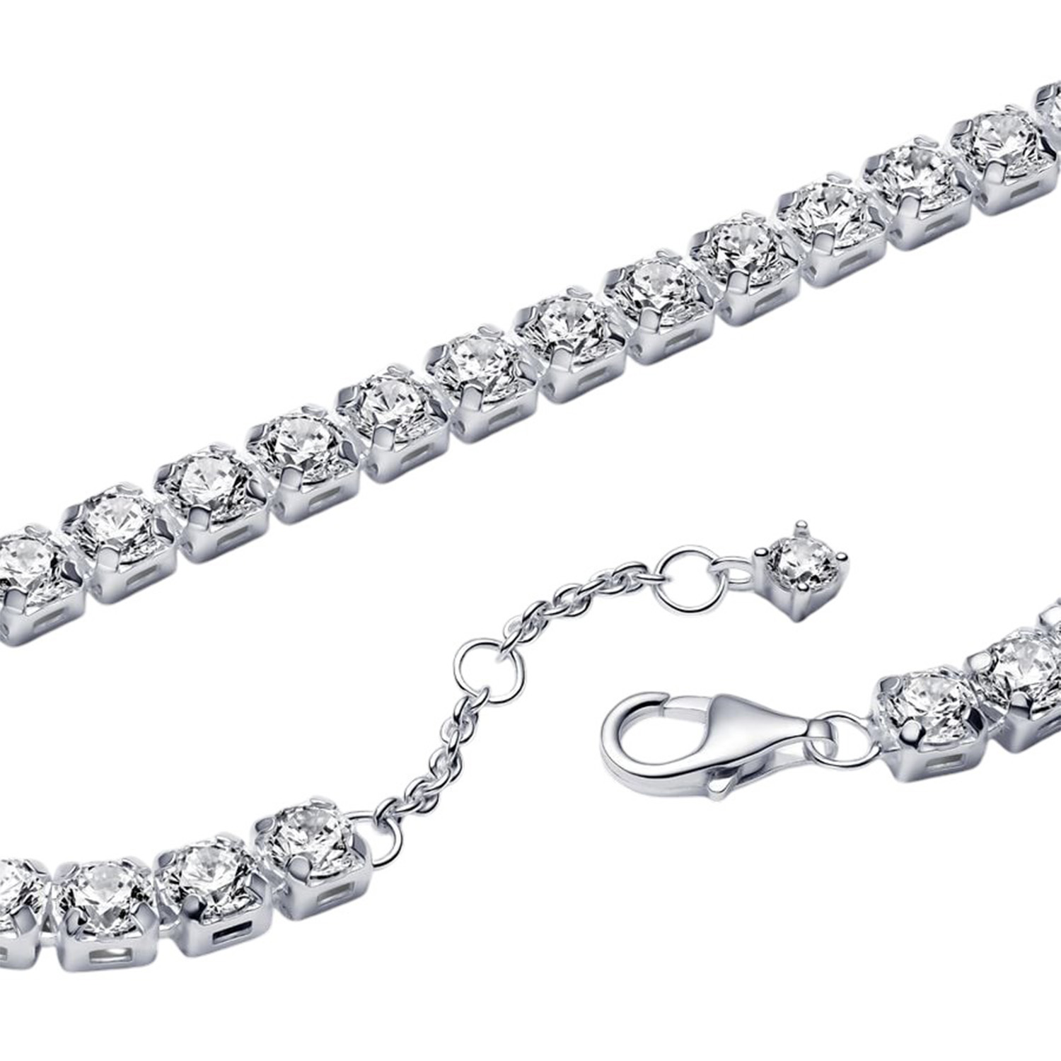 BRACCIALE TENNIS CON PIETRE GRANDI