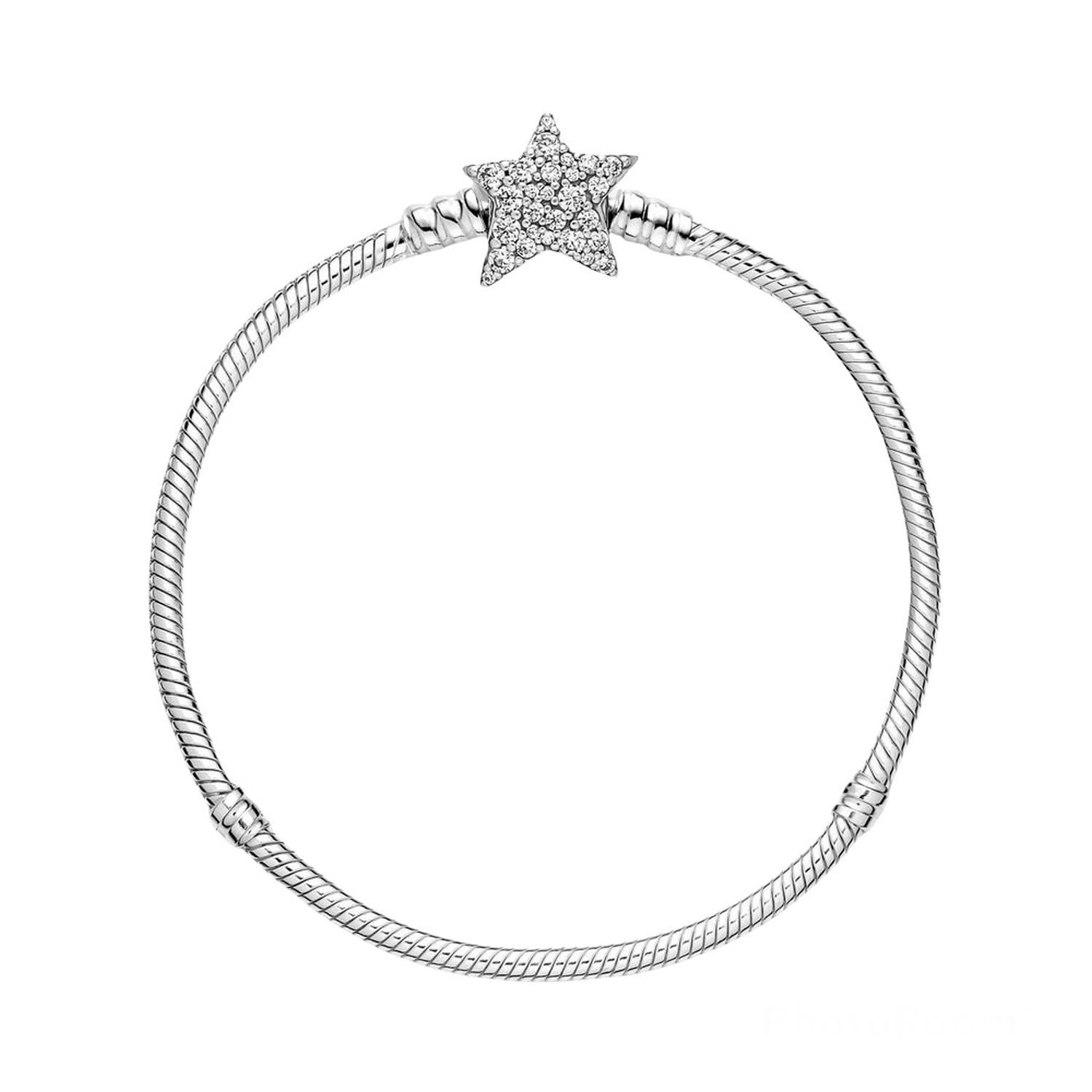 Bracciale con Chiusura Stella Luminosa