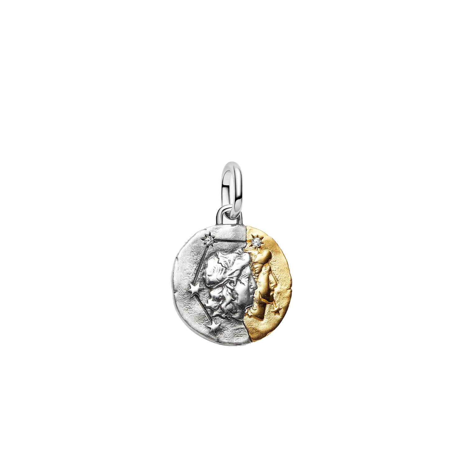 CHARM MEDALLION GEMELLI