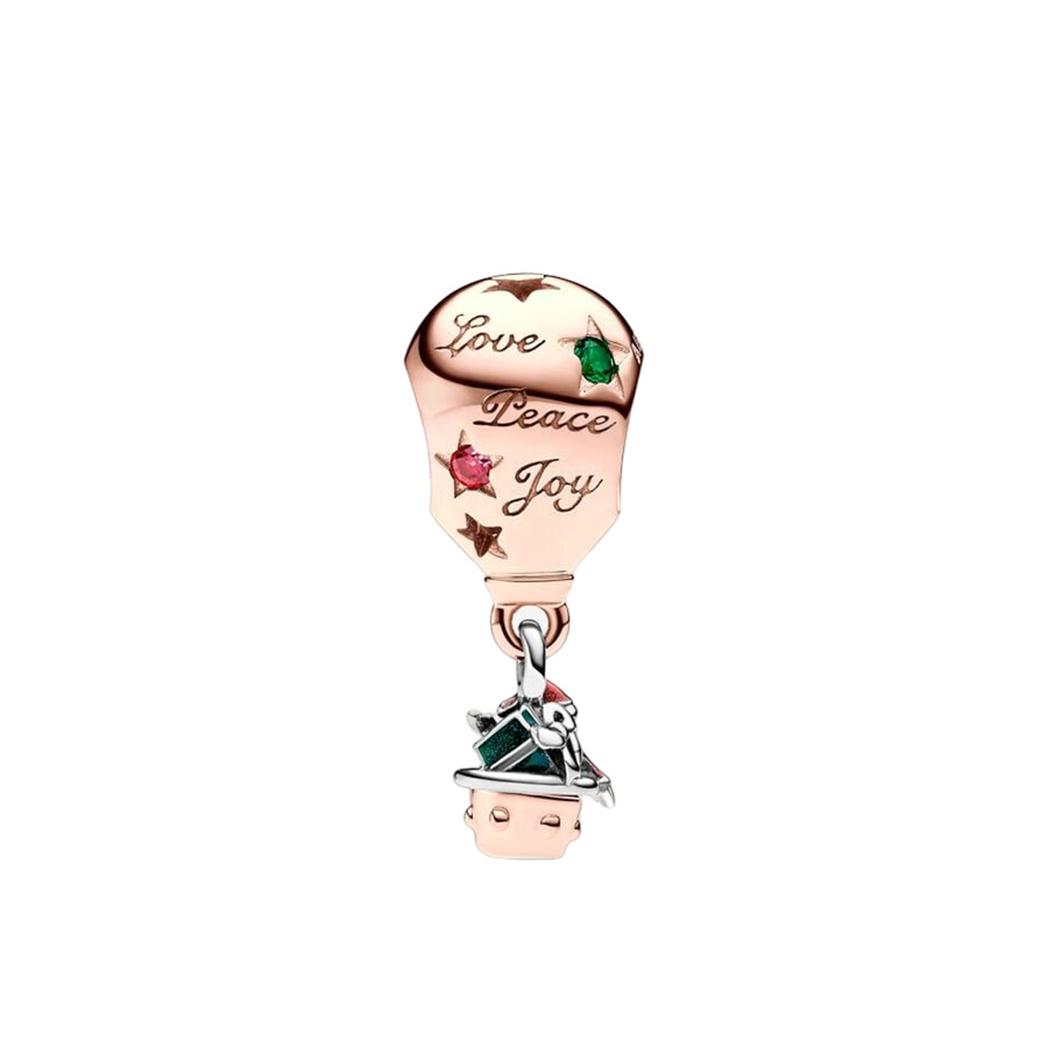 CHARM BABBO NATALE IN MONGOLFIERA