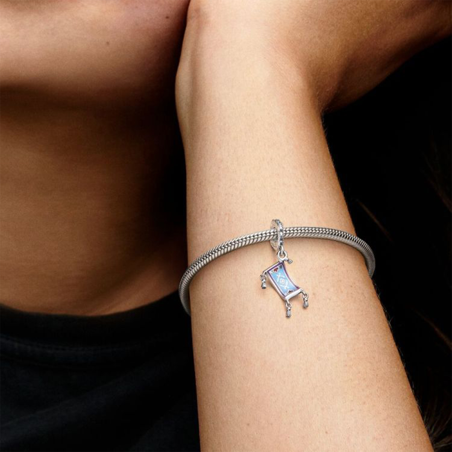 Disney Charm Pandora Pendente Tappeto Volante Aladdin