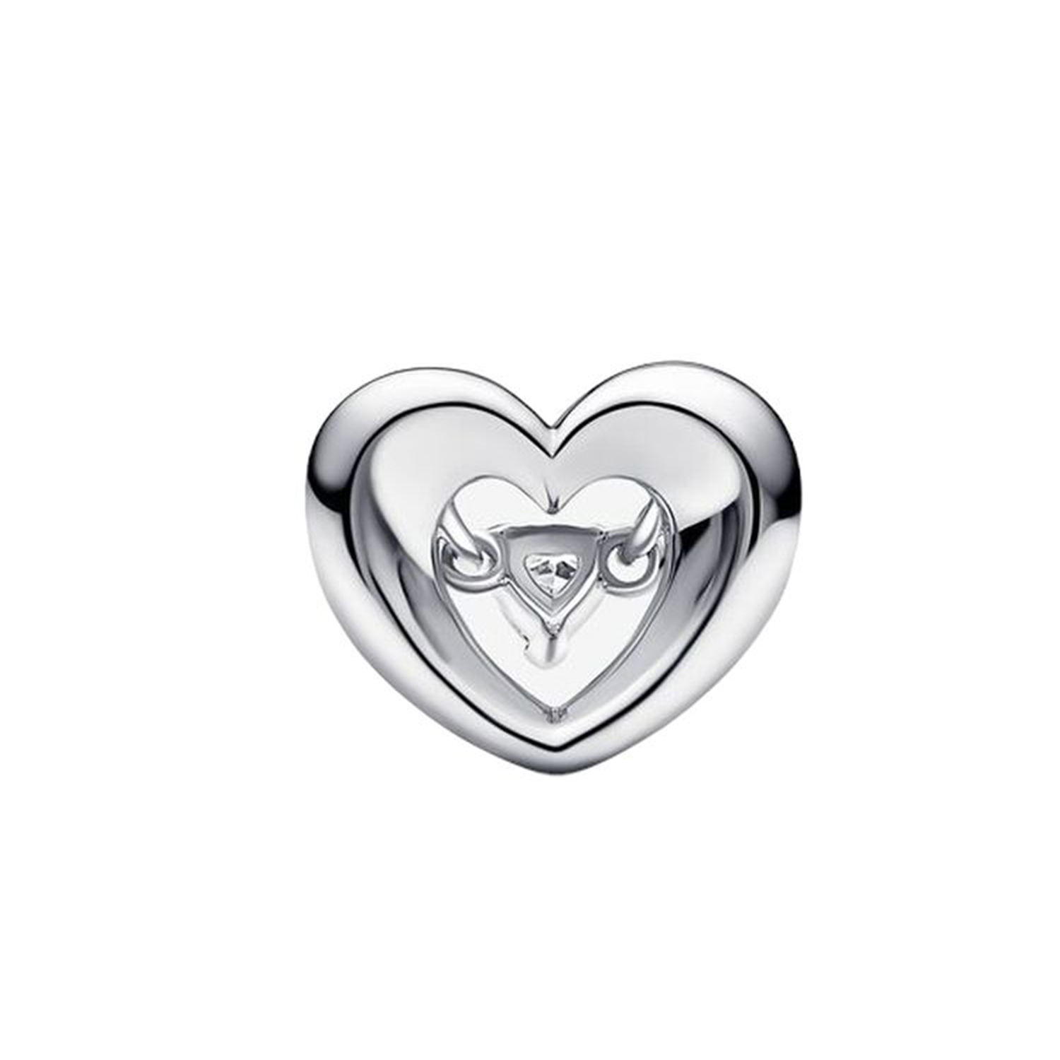 CUORE SPLENDENTE CON PIETRA