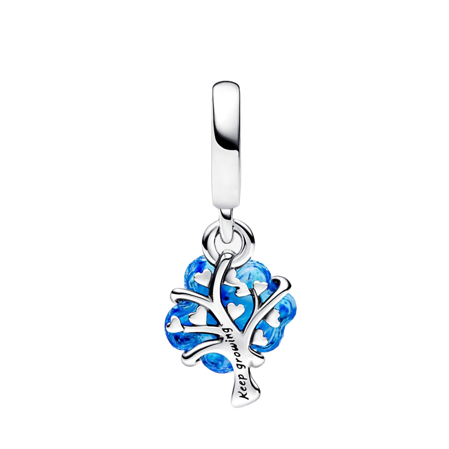 ALBERO DELLA VITA VETRO DI MURANO BLU