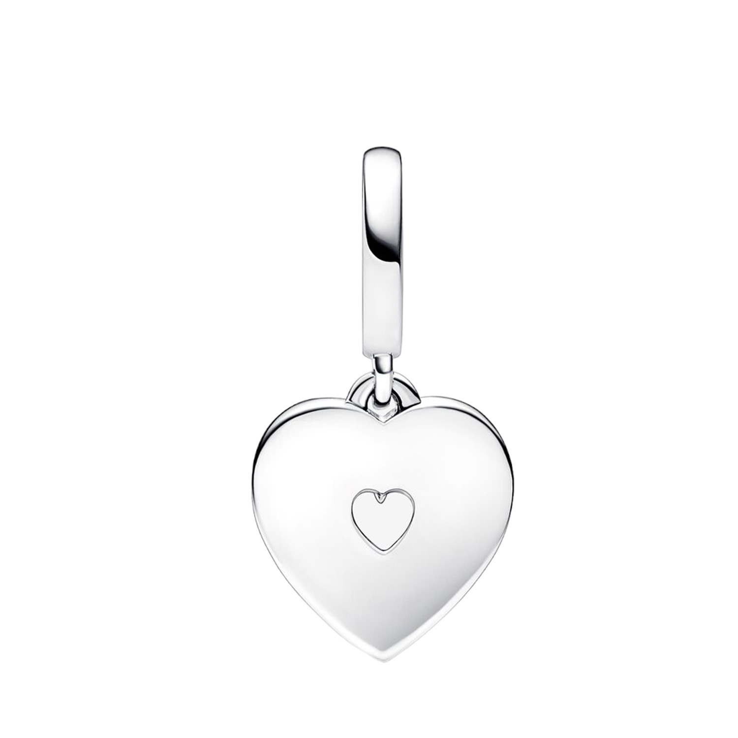 PENDENTE DOPPIO CUORE CON PERLE COLTIVATE IN ACQUA DOLCE