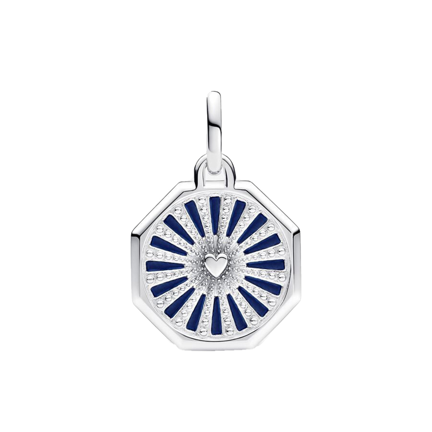 CHARM MEDALLION GALAXY HEART PANDORA ME