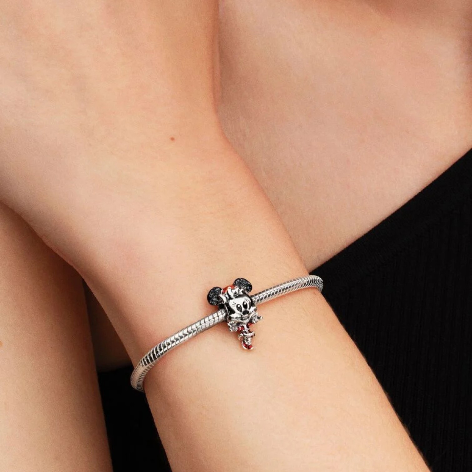 CHARM DISNEY, MINNIE MOUSE, MAGIA DEL NATALE