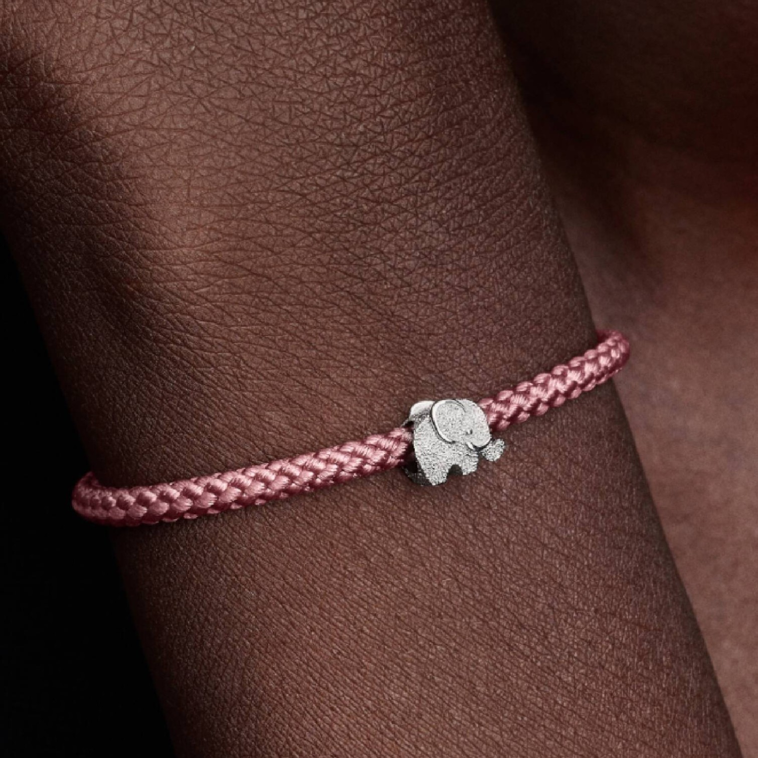 MINI CHARM ELEFANTE EFFETTO DIAMANTATO