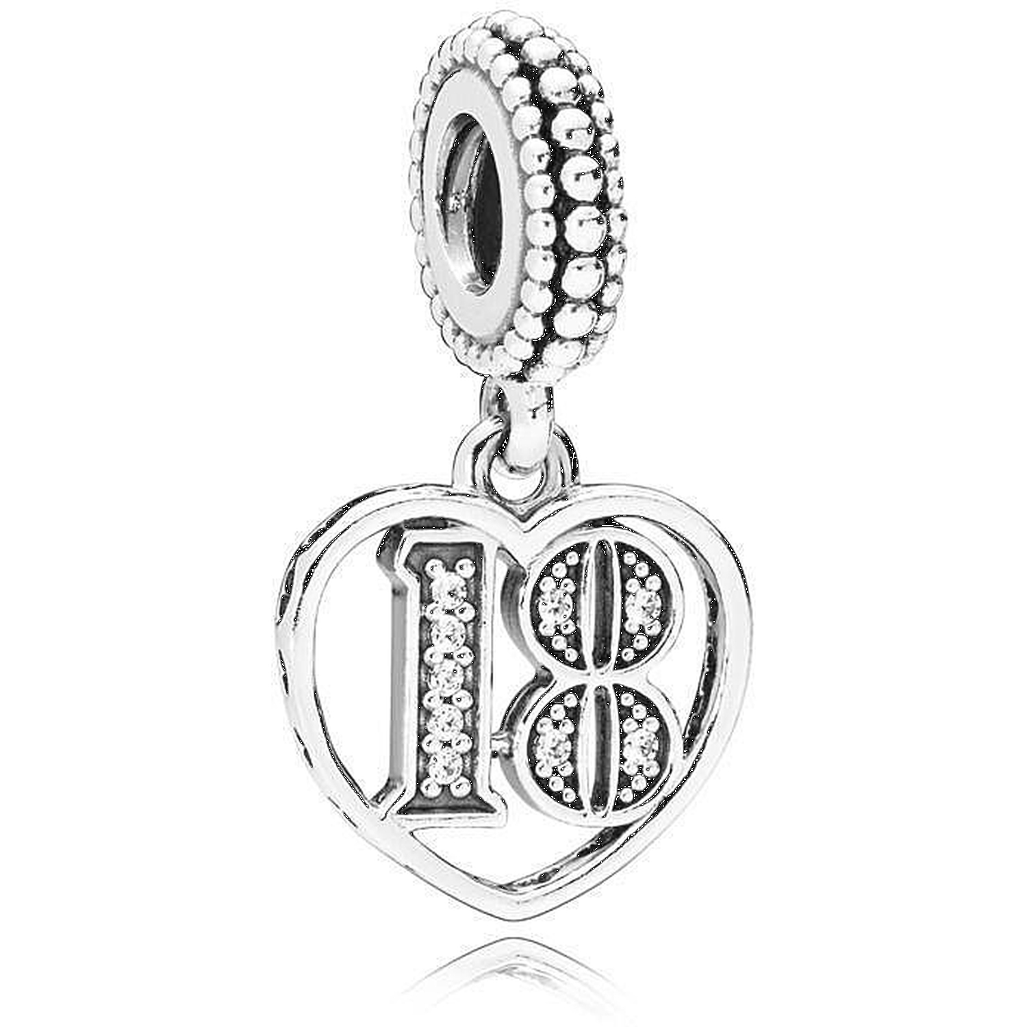Charm pendente 18° compleanno