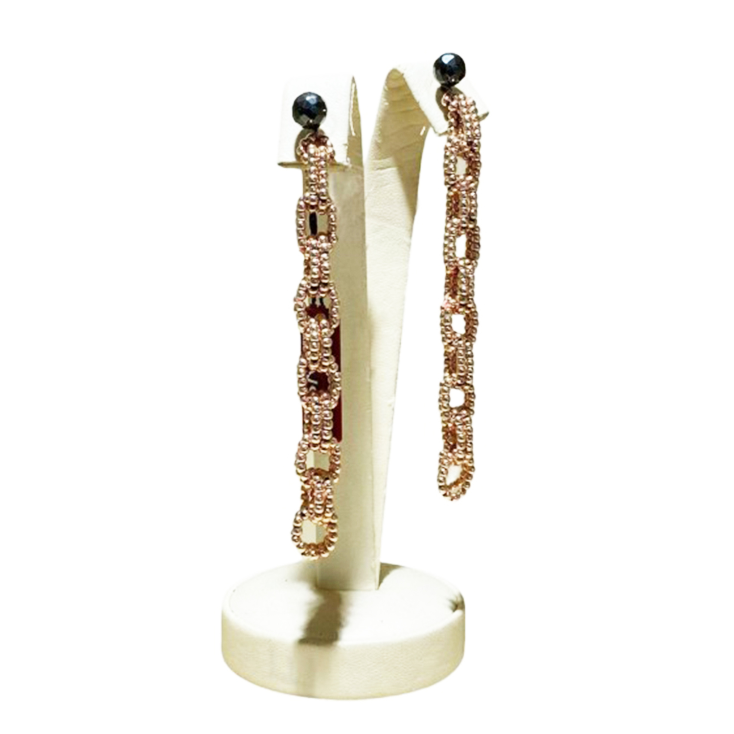 INFINITY ORECCHINI EMATITE ORO 10 CERCHI