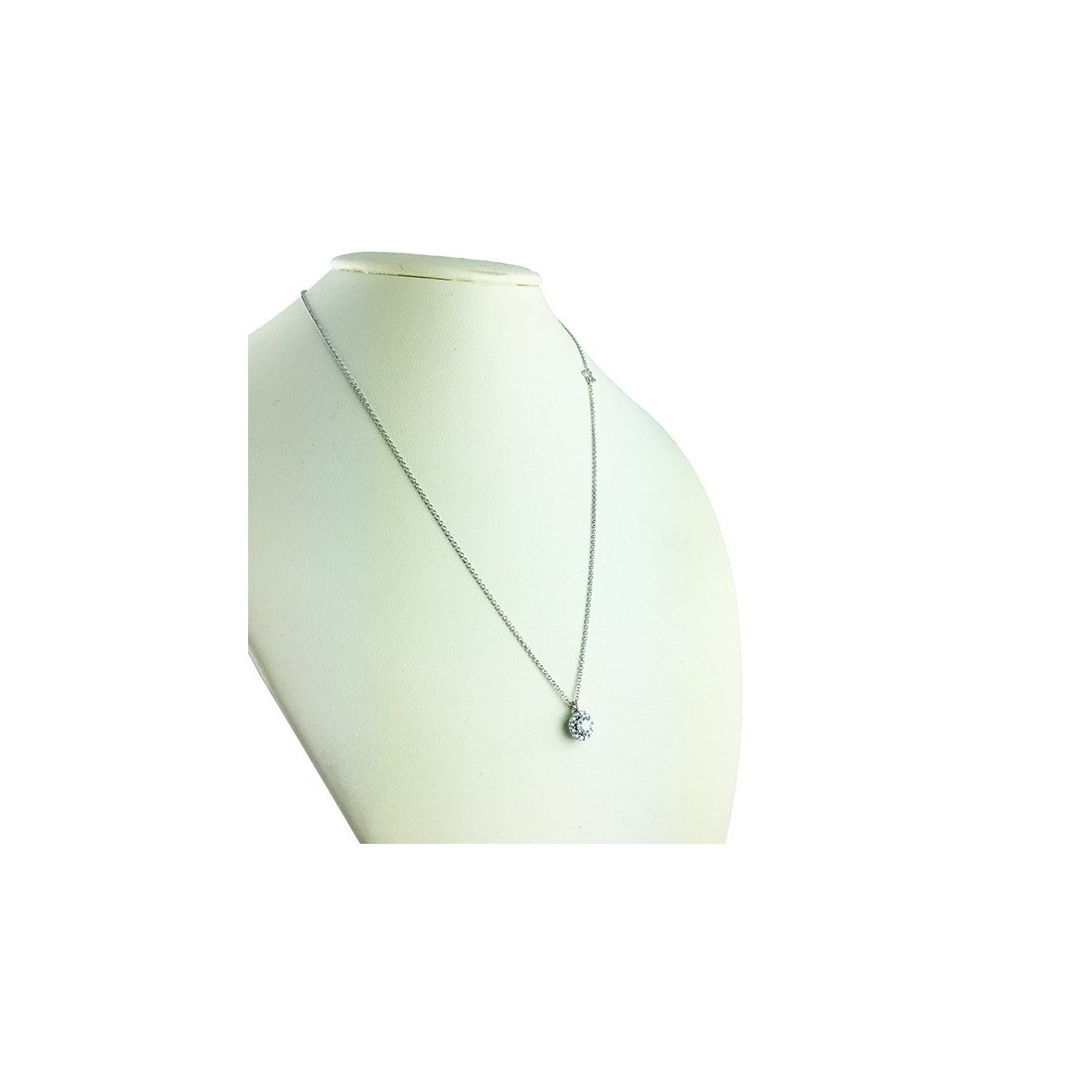 GIROCOLLO SOFIA CON CONTORNO BRILL CT 0,19 G VS