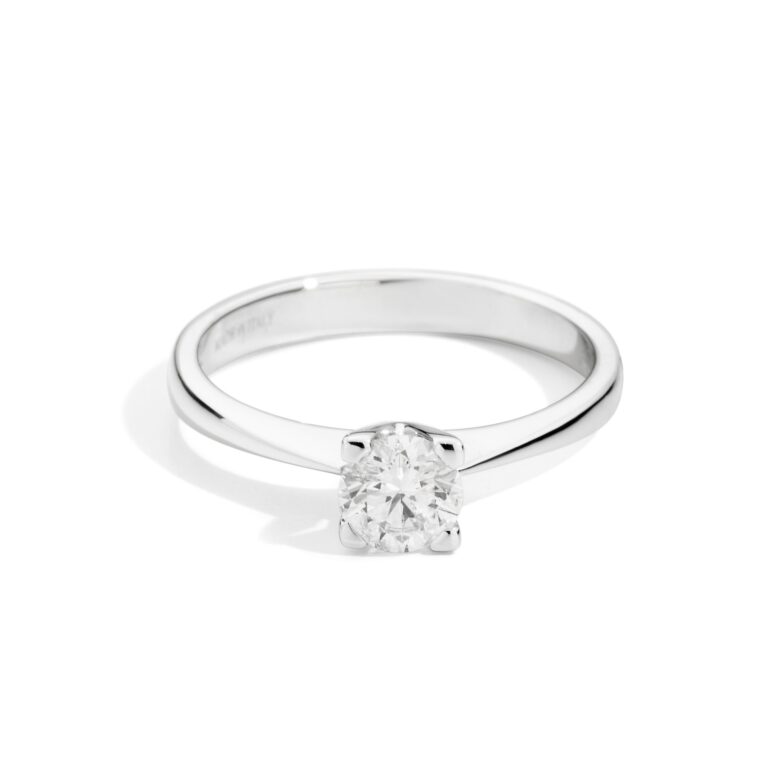 ANELLO SOLITARIO MARIA TERESA BRILL CT 0,28 G-SI C/CERTIFICATO